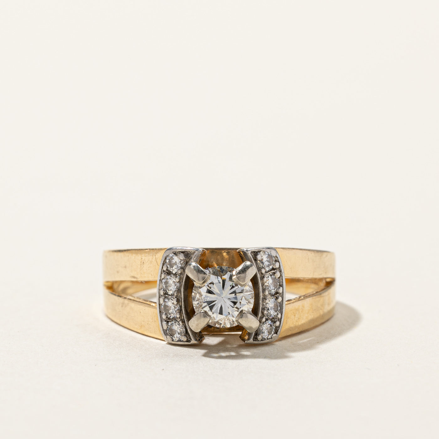 High Set Diamond Ring | 0.65ctw | SZ 7.25 |