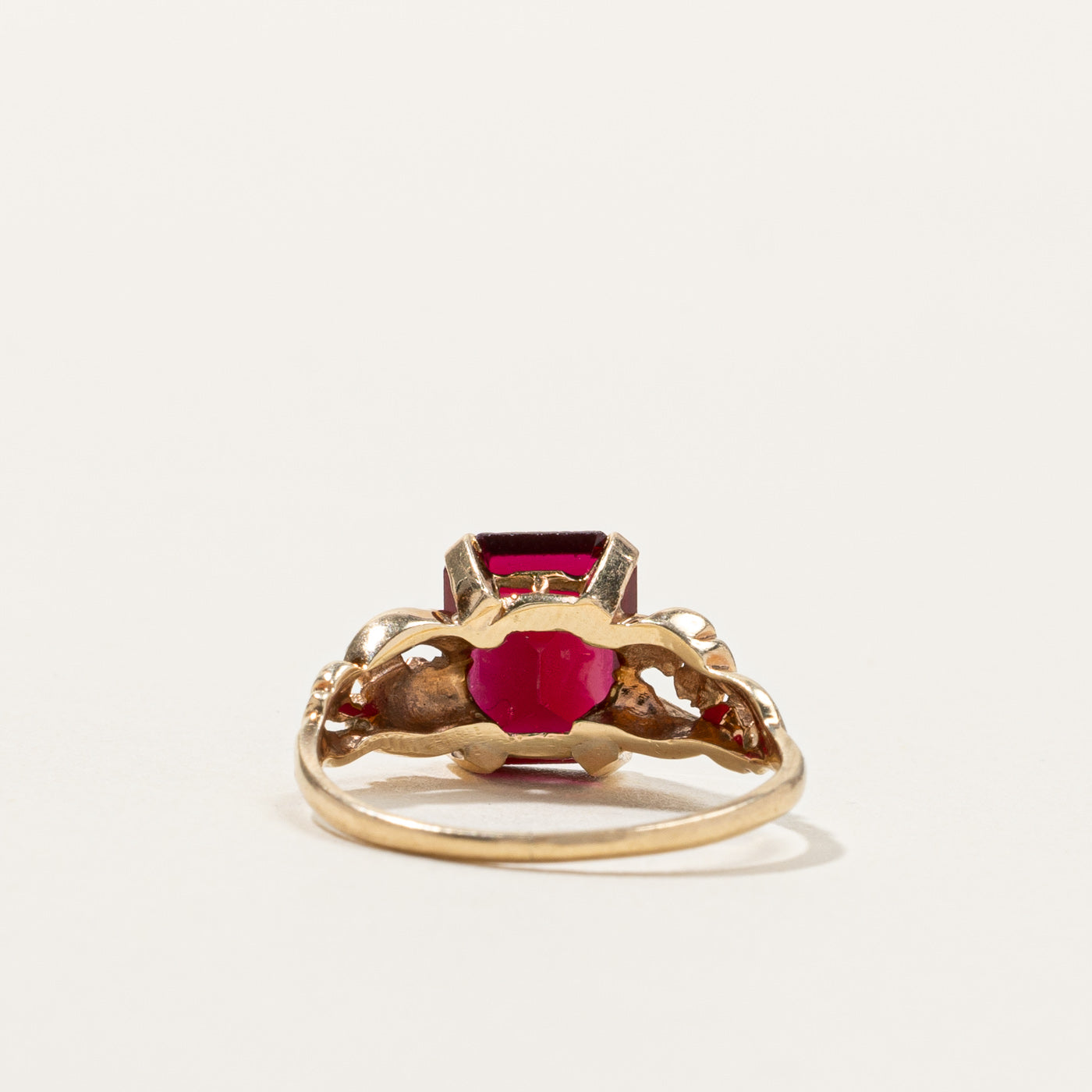 Synthetic Ruby Ring | 2.50ct | SZ 5.25 |