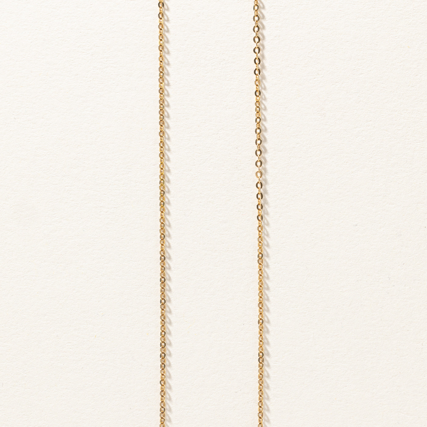 Solitaire Diamond Pendant Necklace | 0.23ct | 18"|