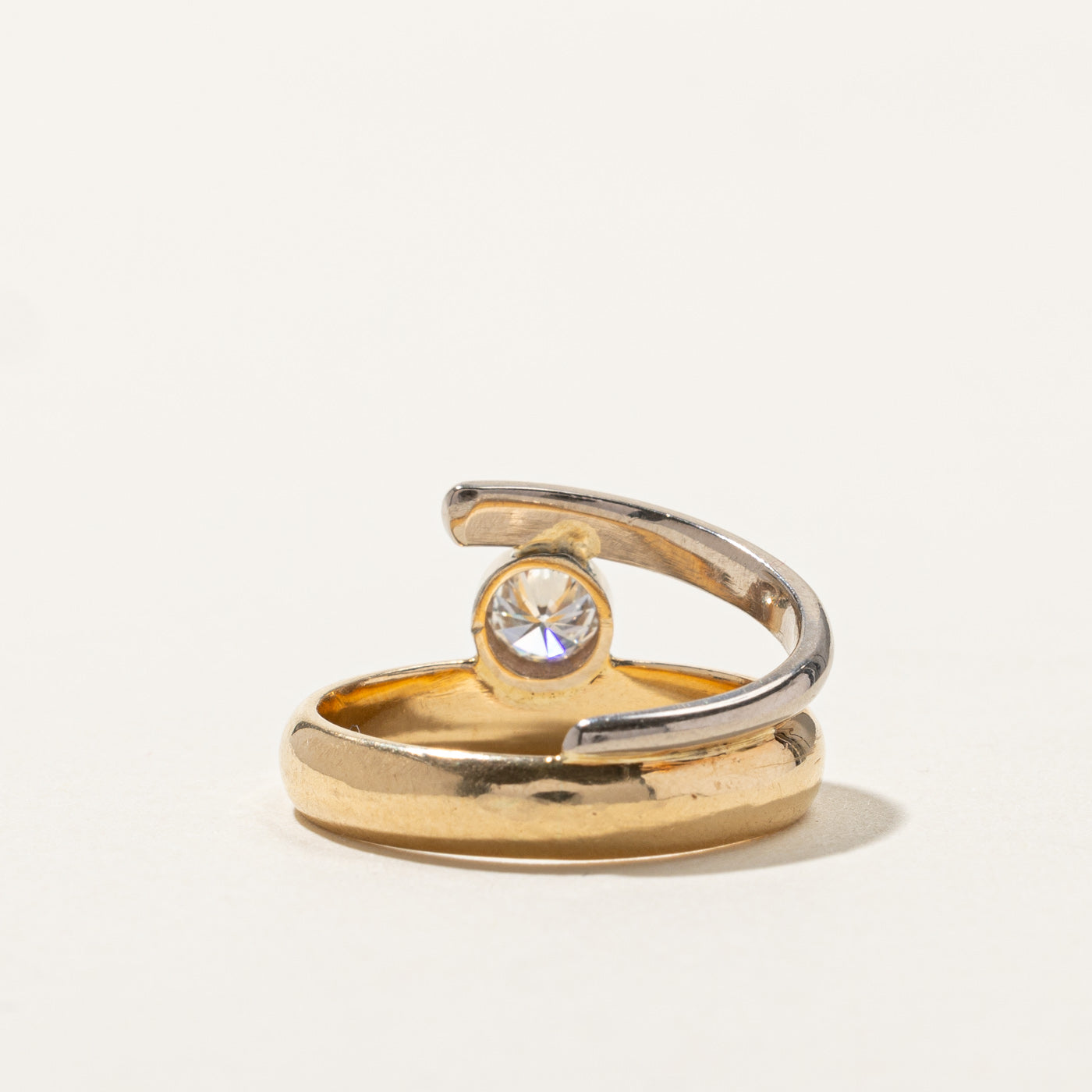 Bezel Set Diamond Ring | 0.41ct | SZ 7 |
