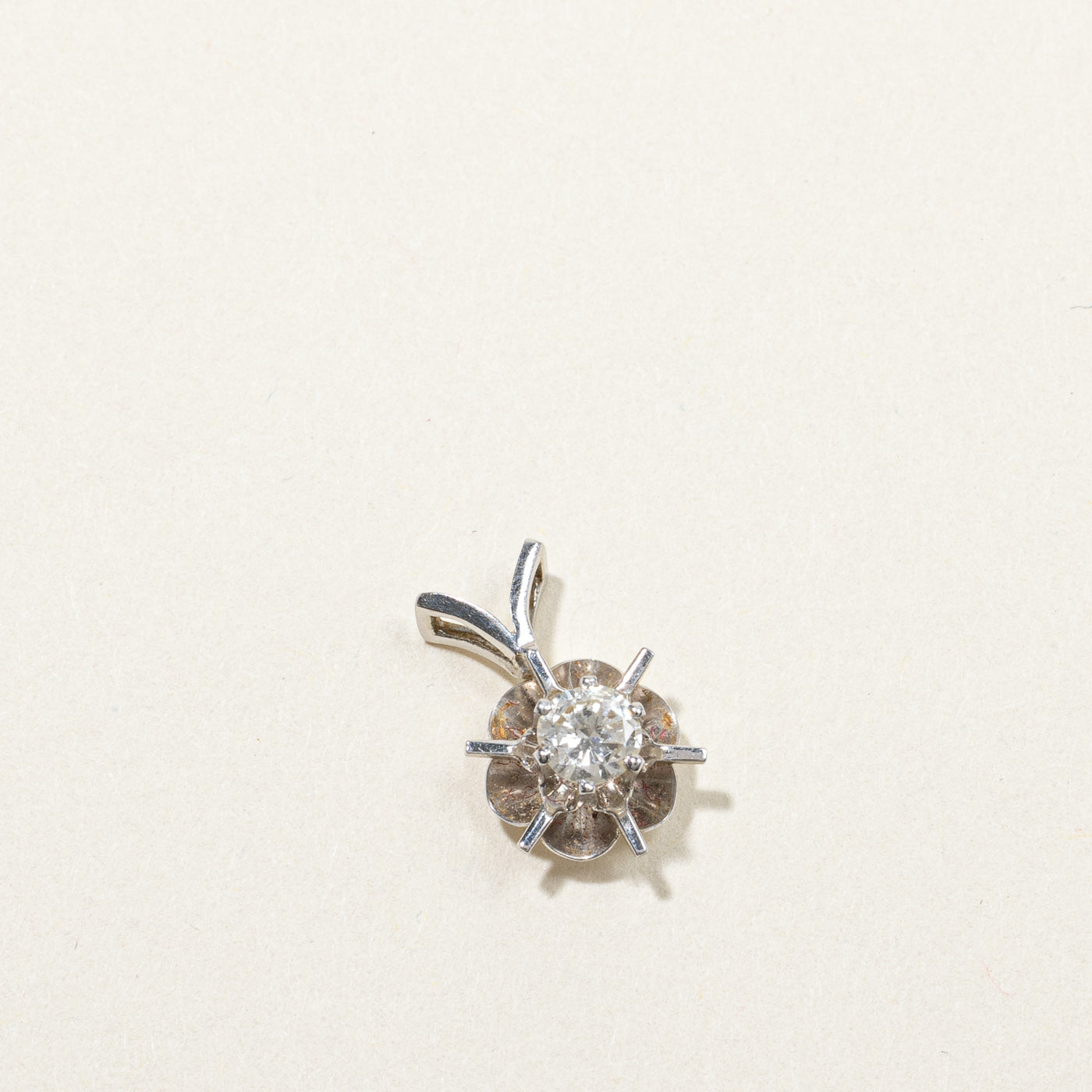 Claw Set Diamond Pendant | 0.25ct |