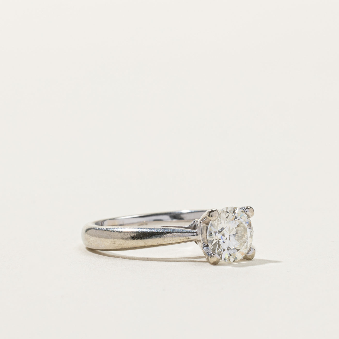 Solitaire Diamond Engagement Ring | 1.01ct VS 1 | SZ 4 |