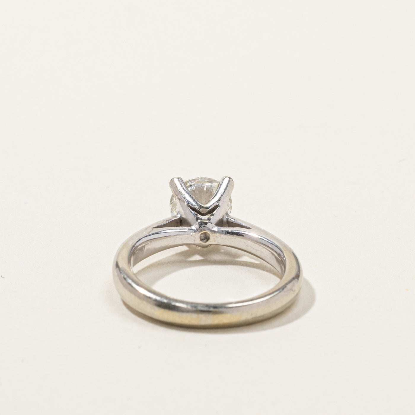 Solitaire Diamond Engagement Ring | 1.01ct VS 1 | SZ 4 |