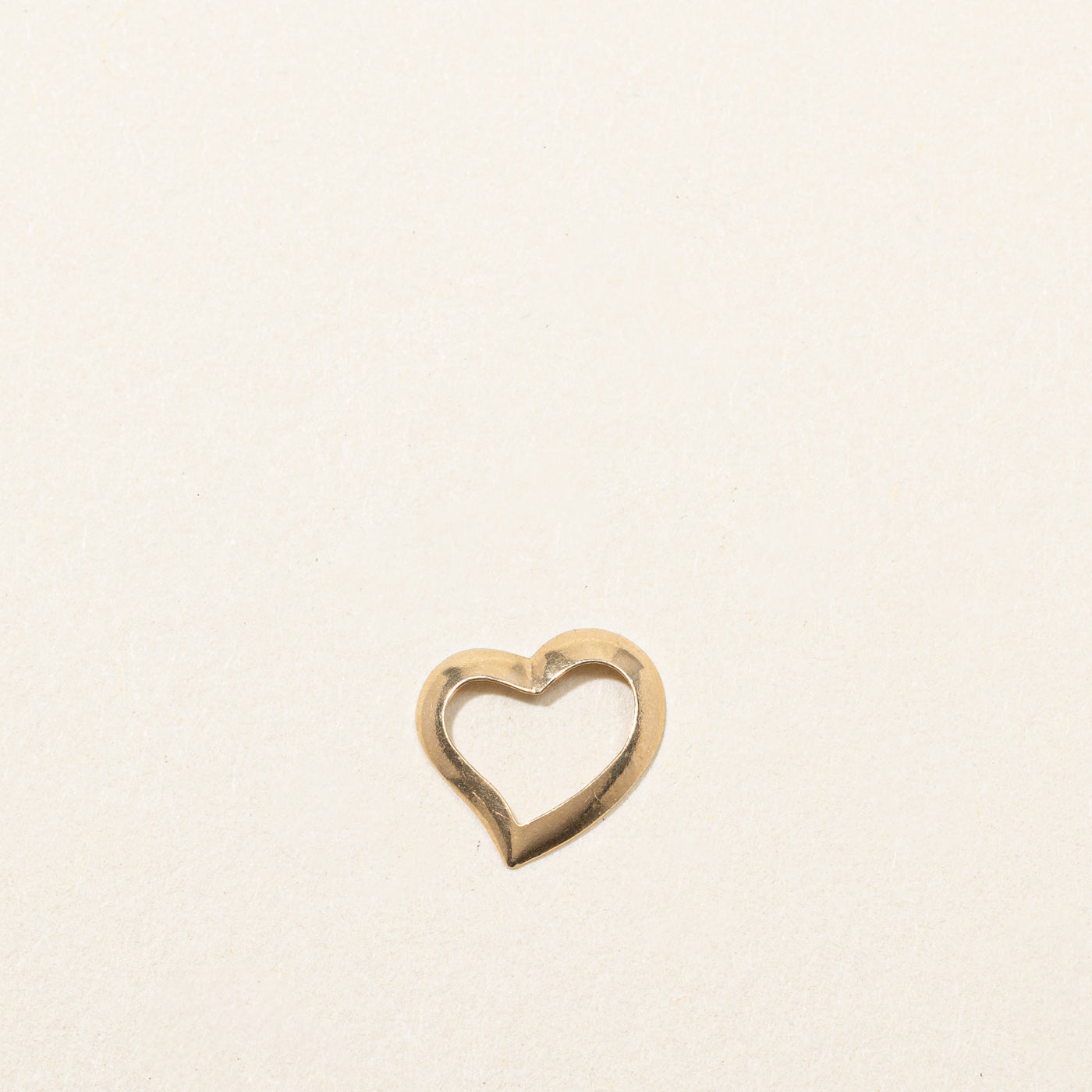 Pendentif cœur en or