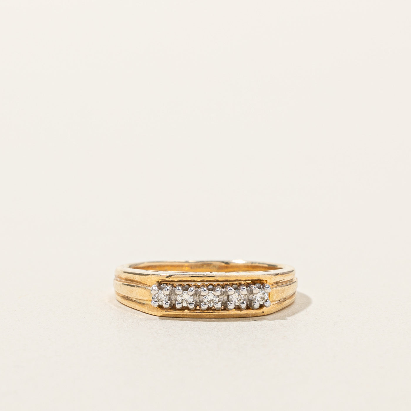 Five Stone Diamond Ring | 0.10ctw | SZ 5 |