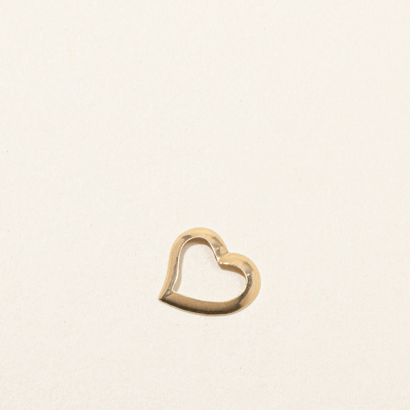 Pendentif cœur en or