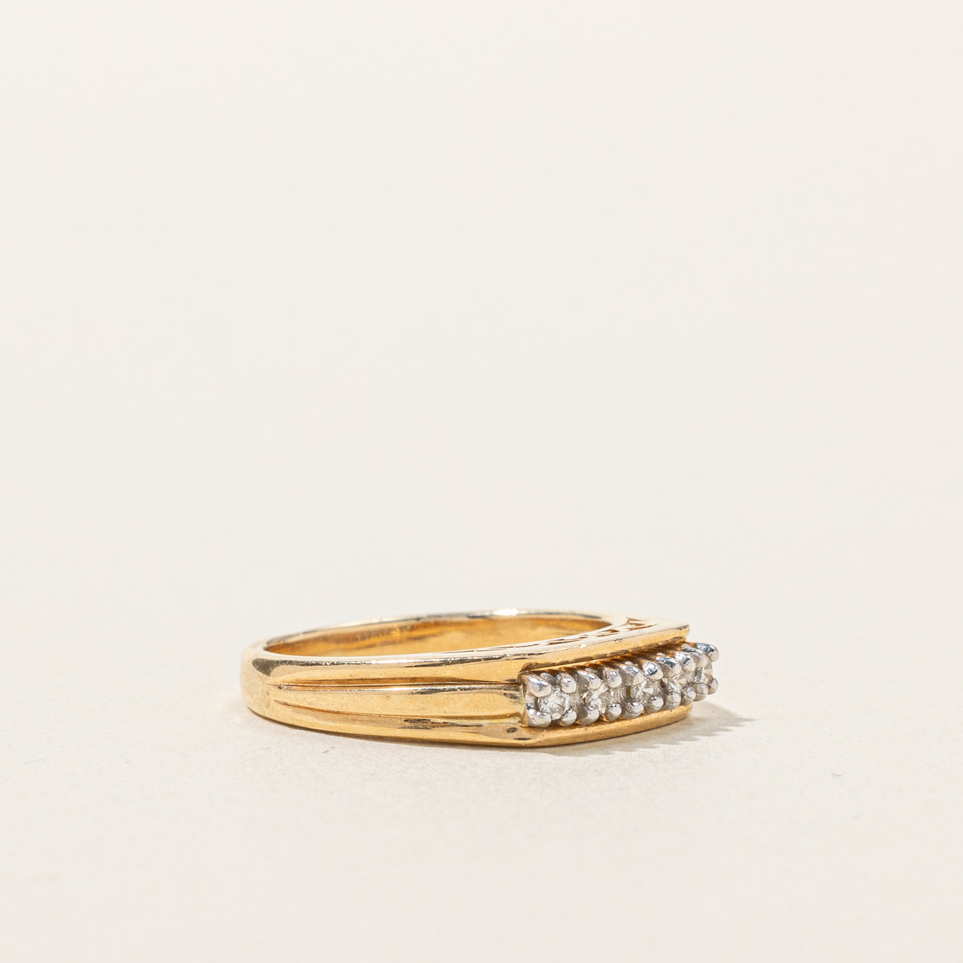 Five Stone Diamond Ring | 0.10ctw | SZ 5 |