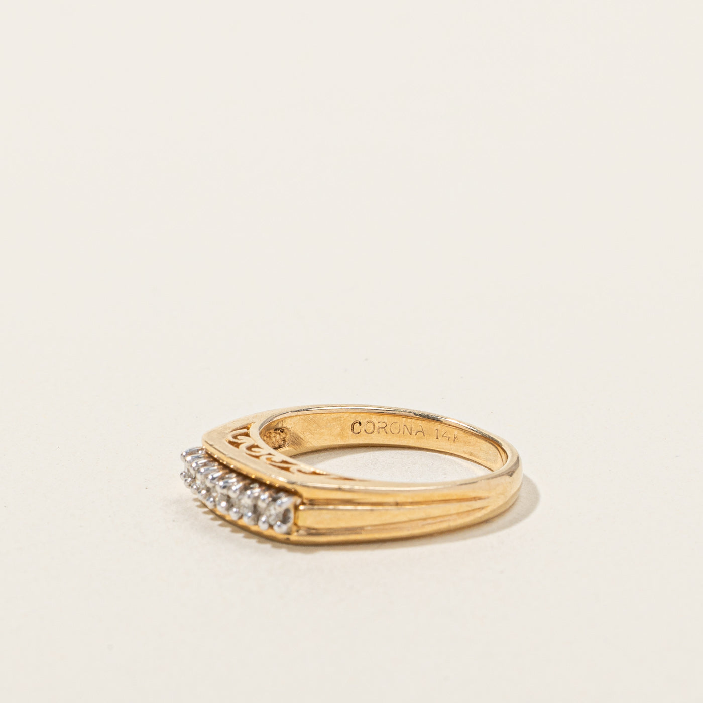 Five Stone Diamond Ring | 0.10ctw | SZ 5 |