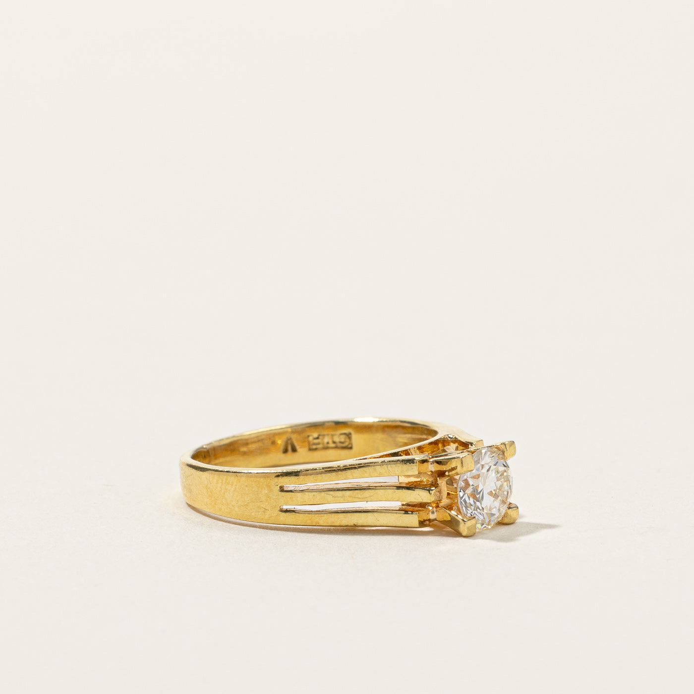High Set Diamond Ring | 0.45ct | SZ 4.5 |