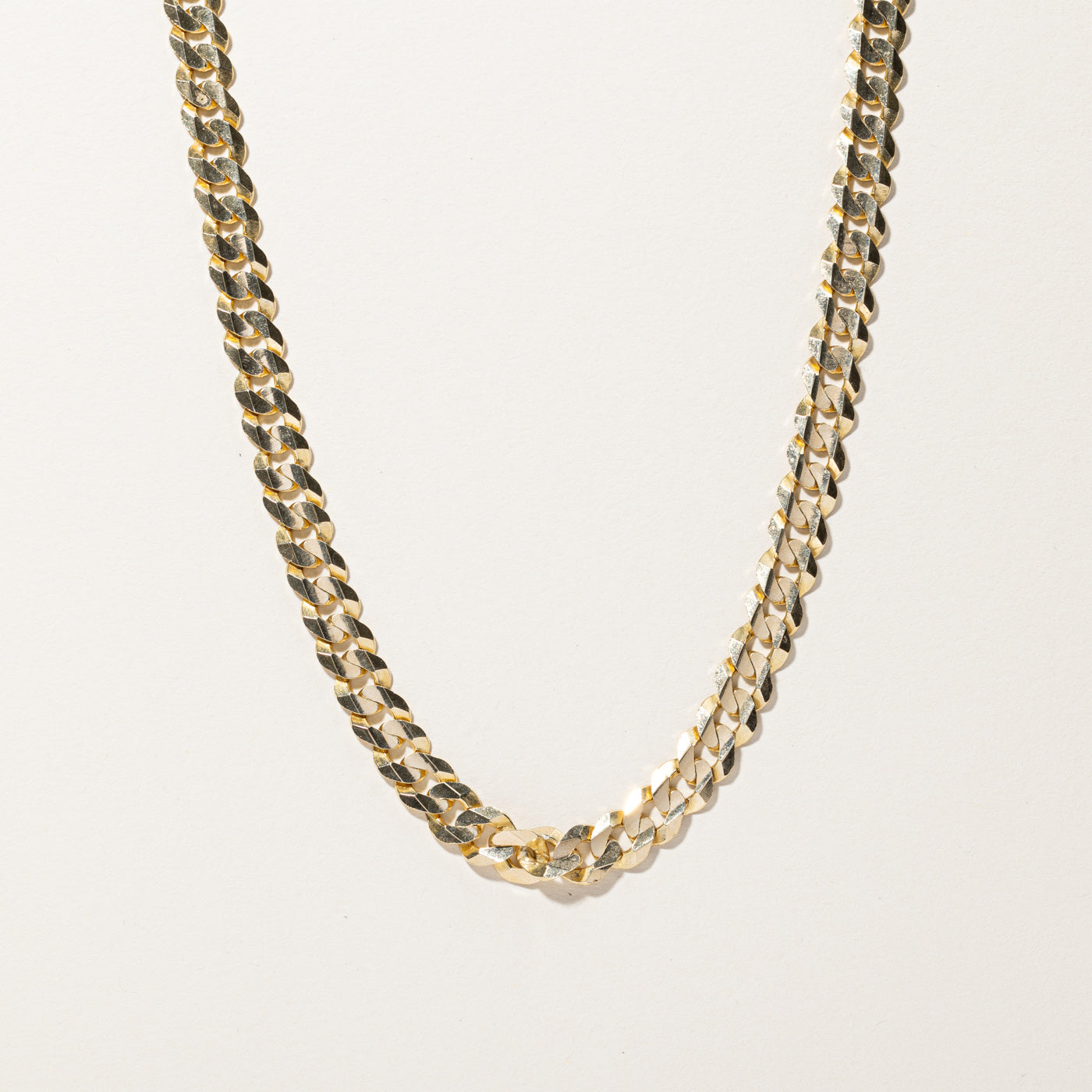 Curb Link Gold Chain | 18"|
