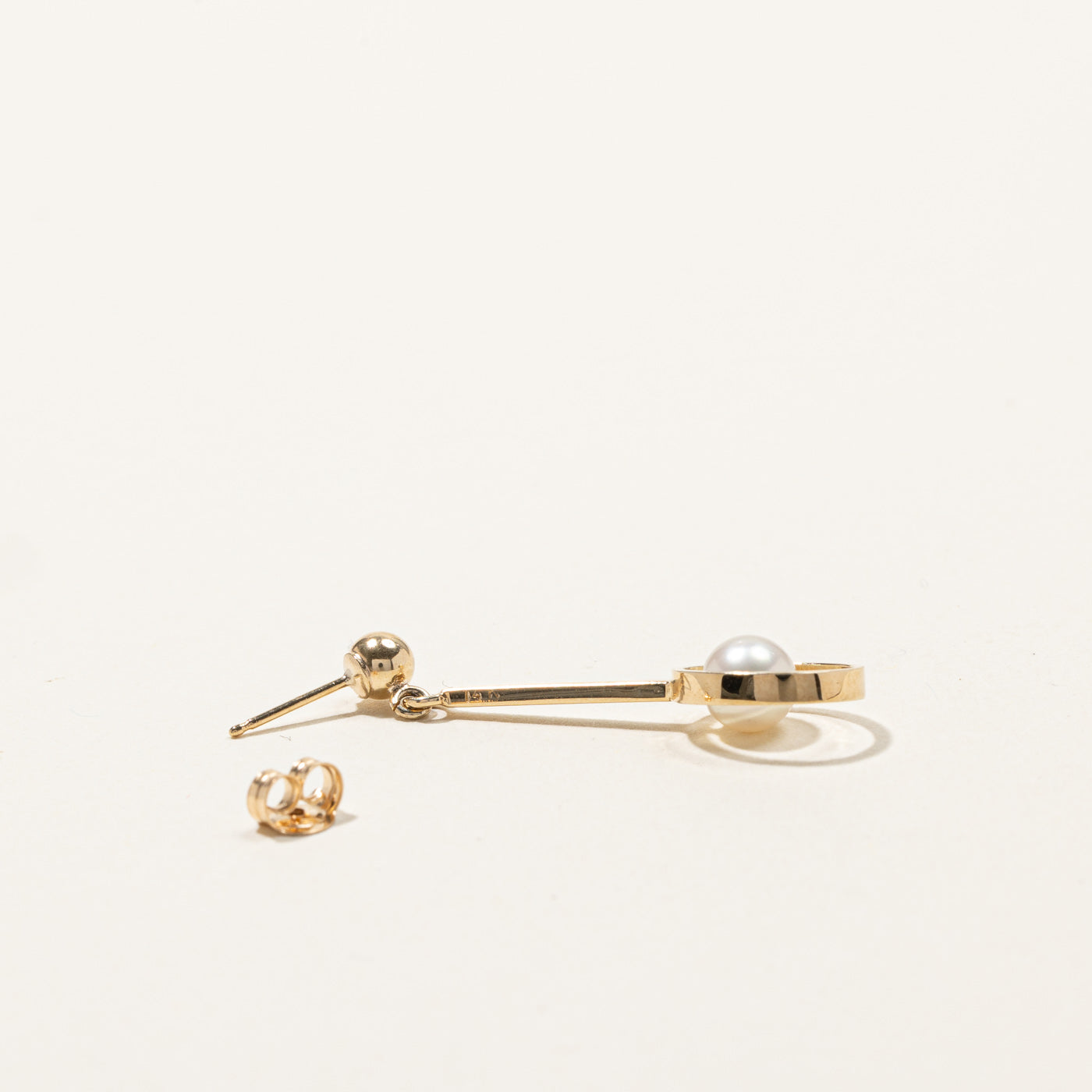 Boucles d'oreilles pendantes en perles