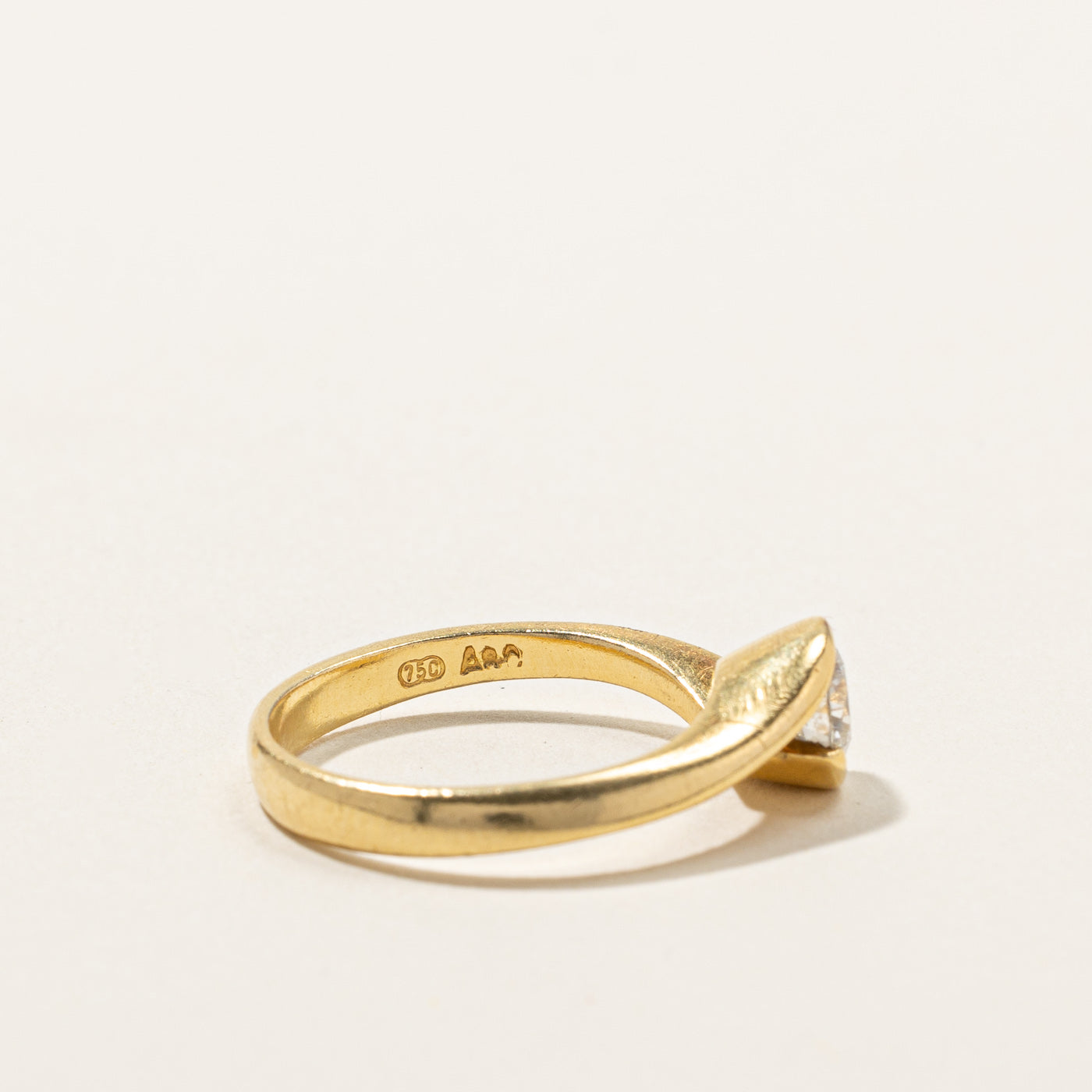Semi Bezel Diamond Ring | 0.54ct | SZ 7 |