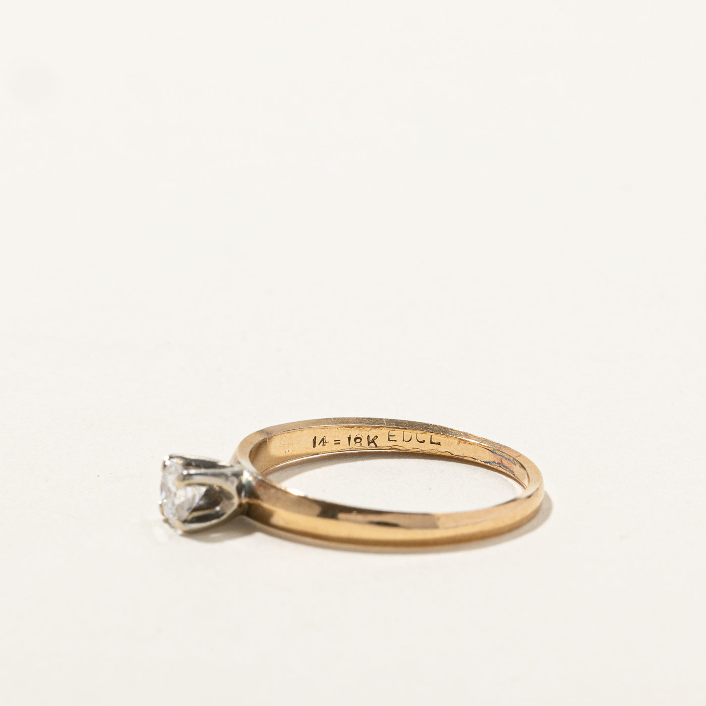 Solitaire Diamond Ring | 0.23ct | SZ 6.5 |