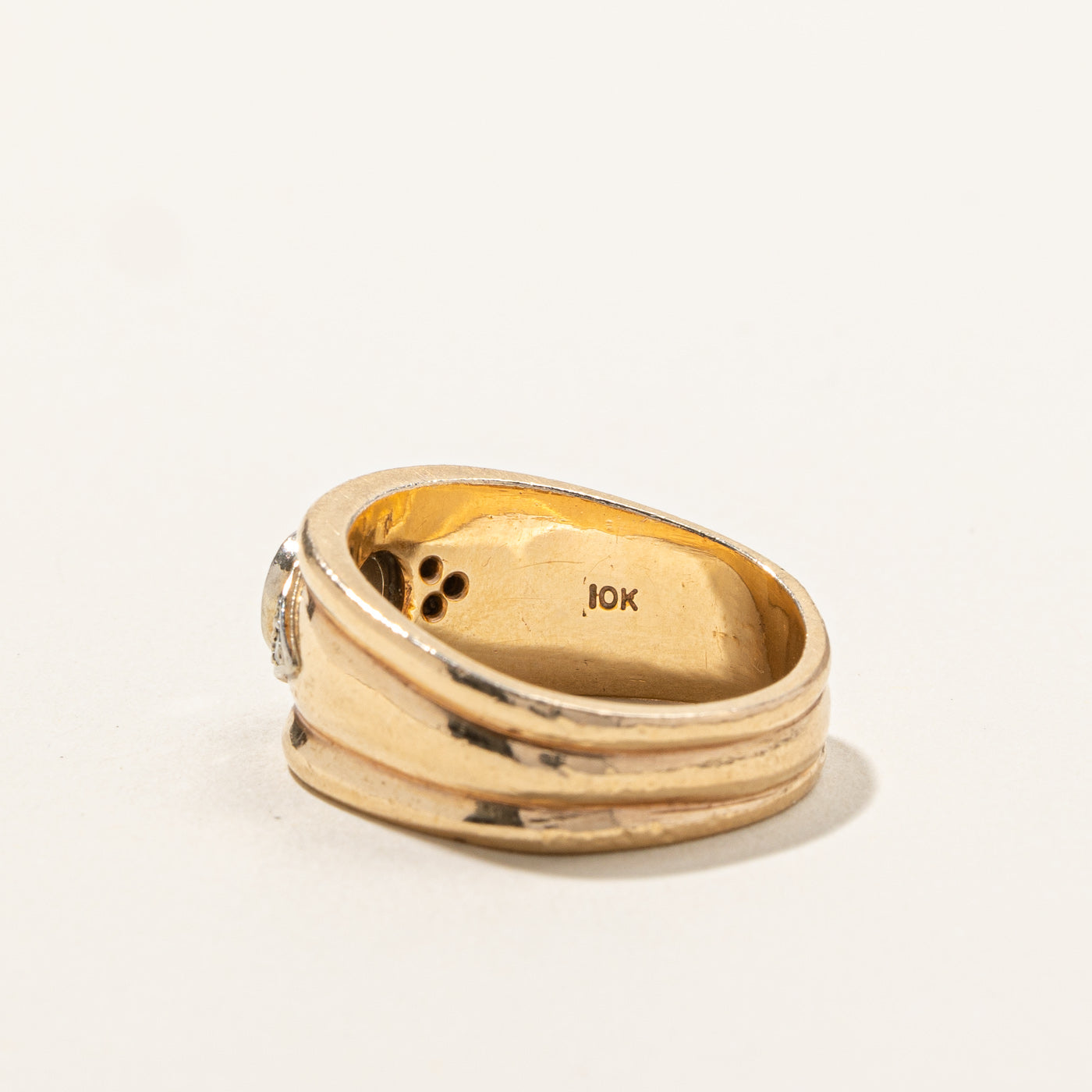 Bezel Set Diamond Band | 0.56ctw | SZ 8.5 |
