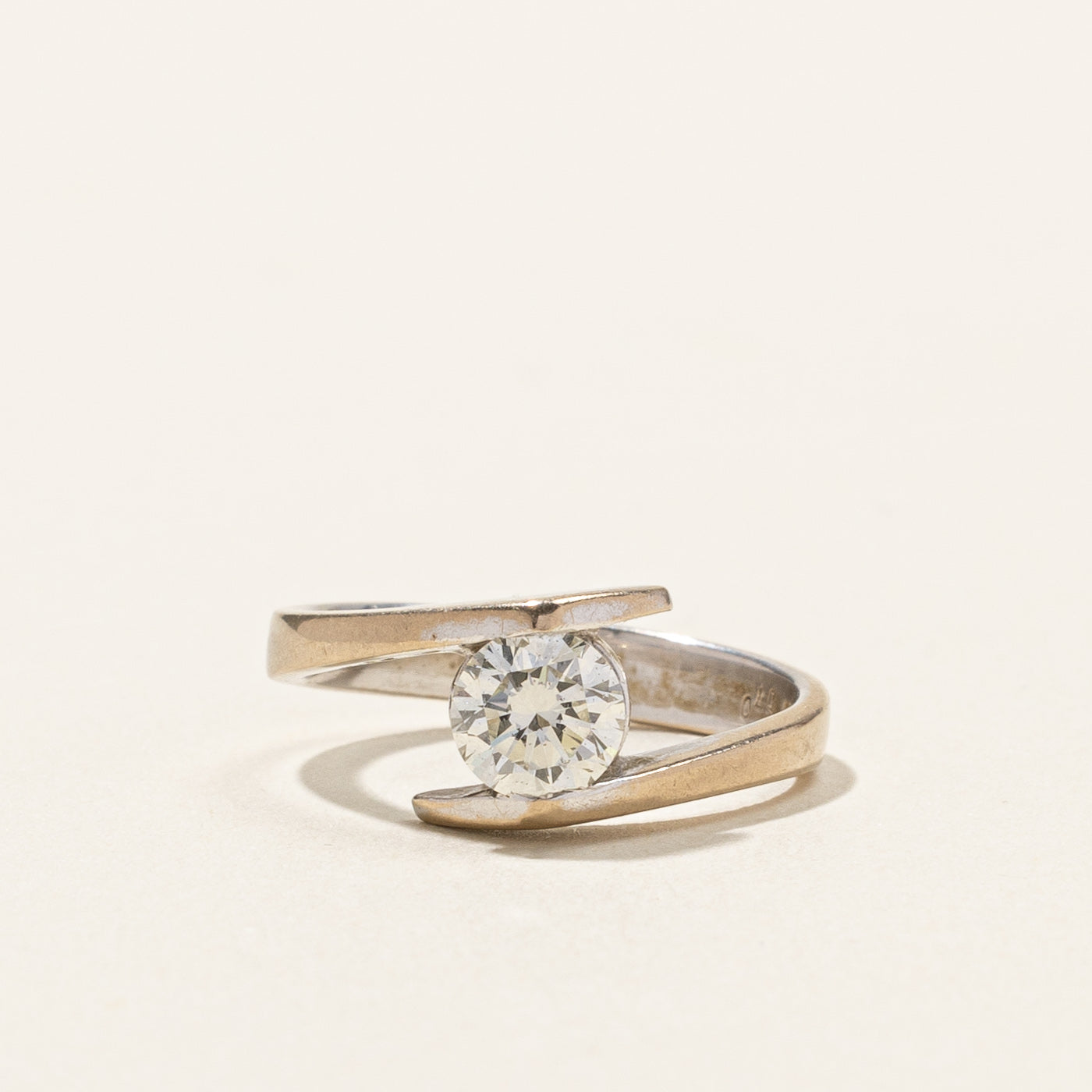 Bypass Diamond Ring | 0.70ct SI1/SI2 H/I | SZ 5.75 |