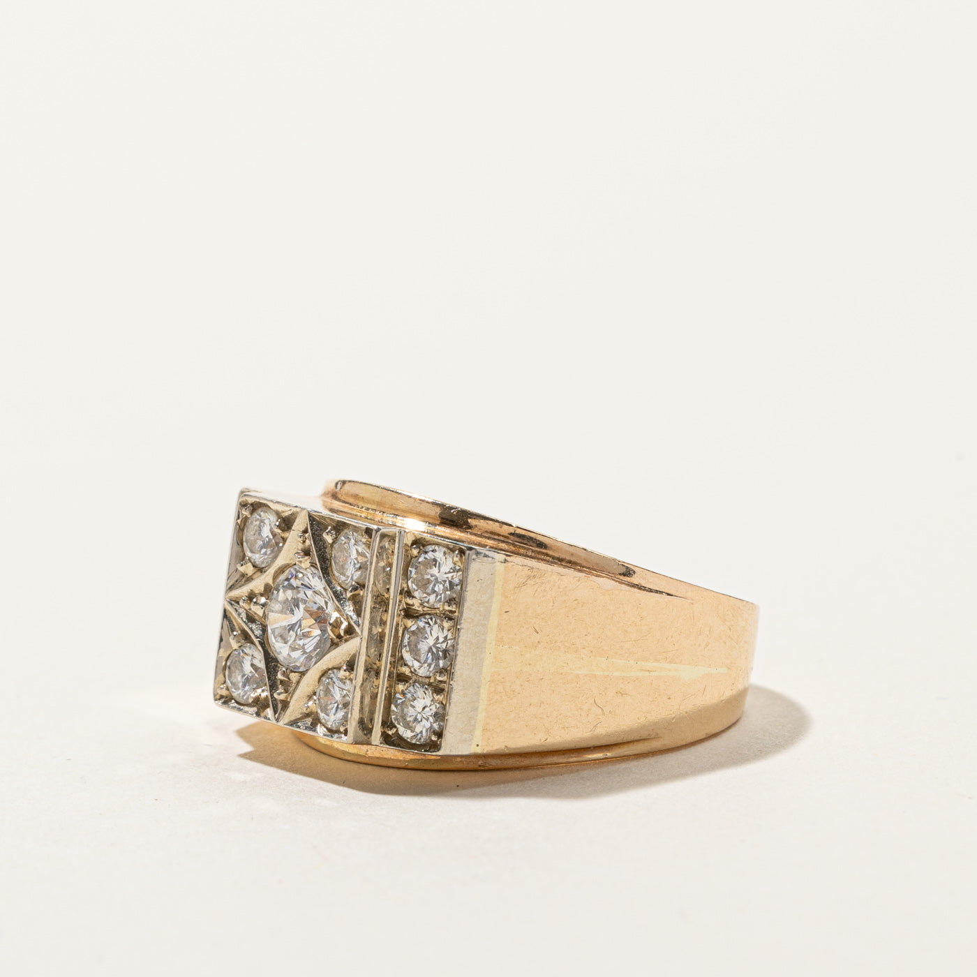 Cluster Set Diamond Ring 1.62ctw | SZ 9.25 |