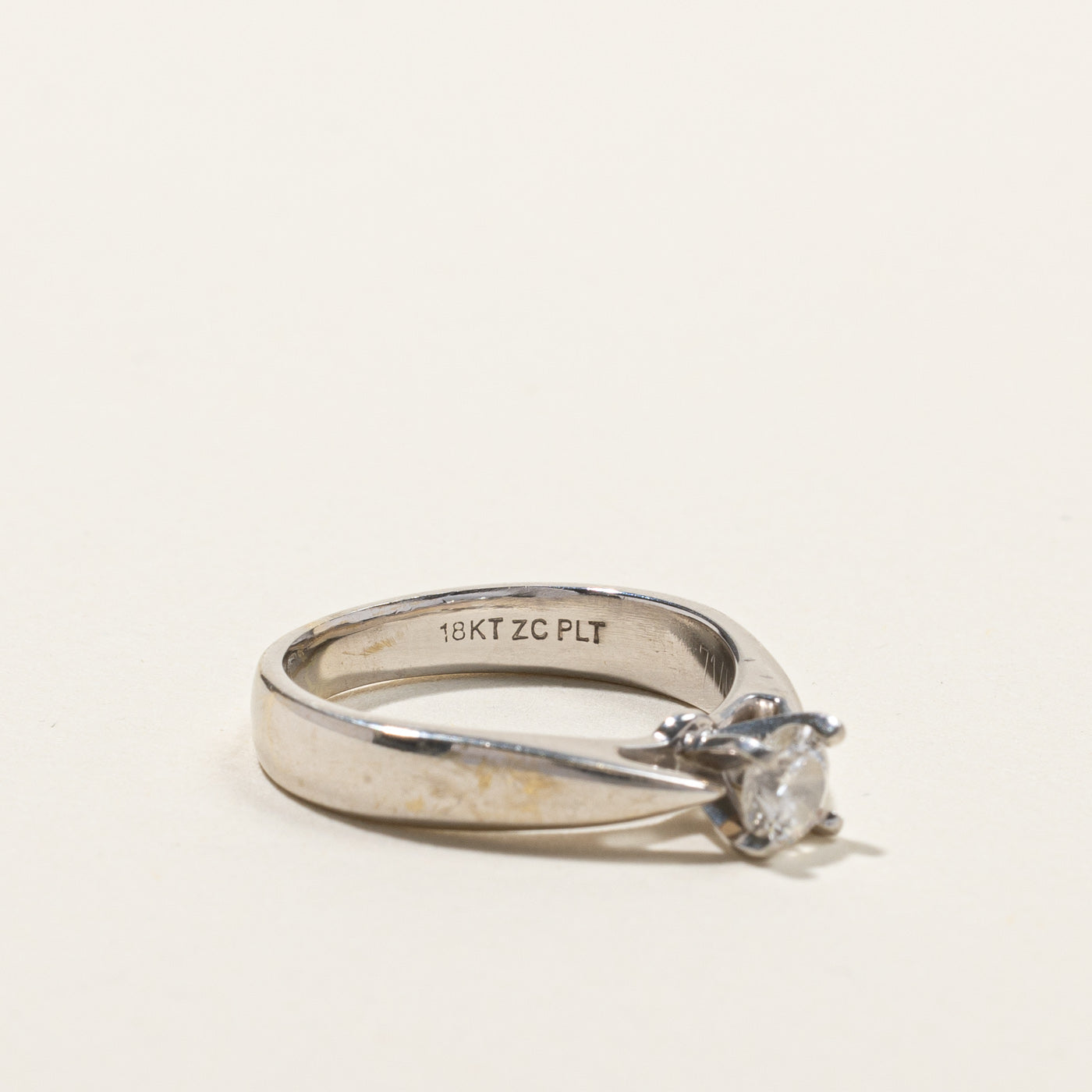 Solitaire Diamond Ring | 0.29ct | SZ 5 |