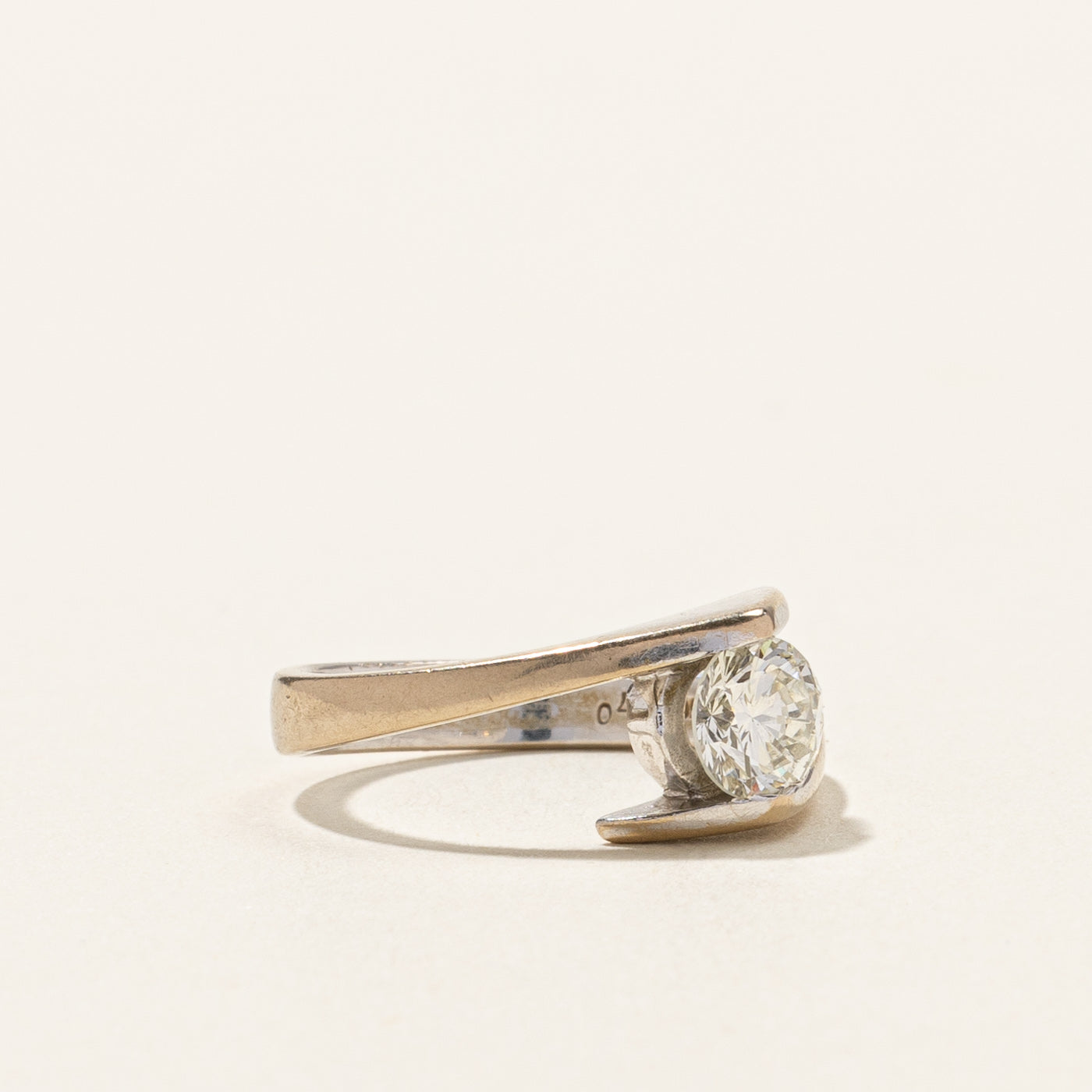 Bypass Diamond Ring | 0.70ct SI1/SI2 H/I | SZ 5.75 |