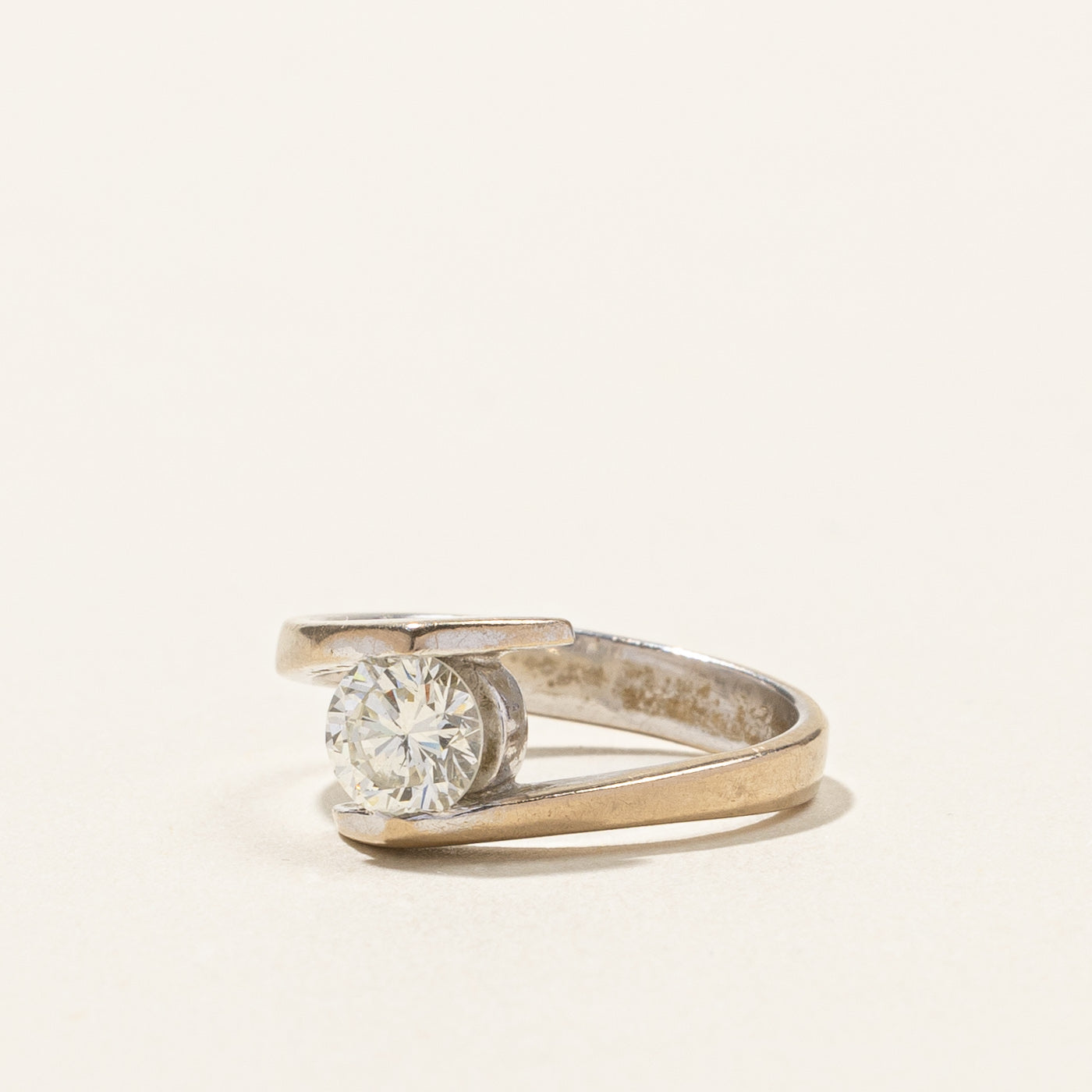 Bypass Diamond Ring | 0.70ct SI1/SI2 H/I | SZ 5.75 |