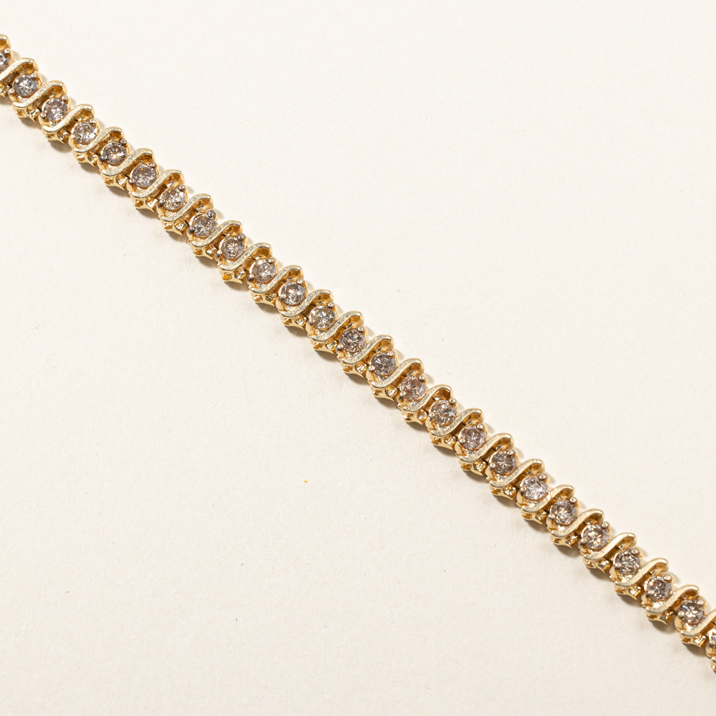 Diamond Tennis Bracelet | 4.20ctw | 8" |