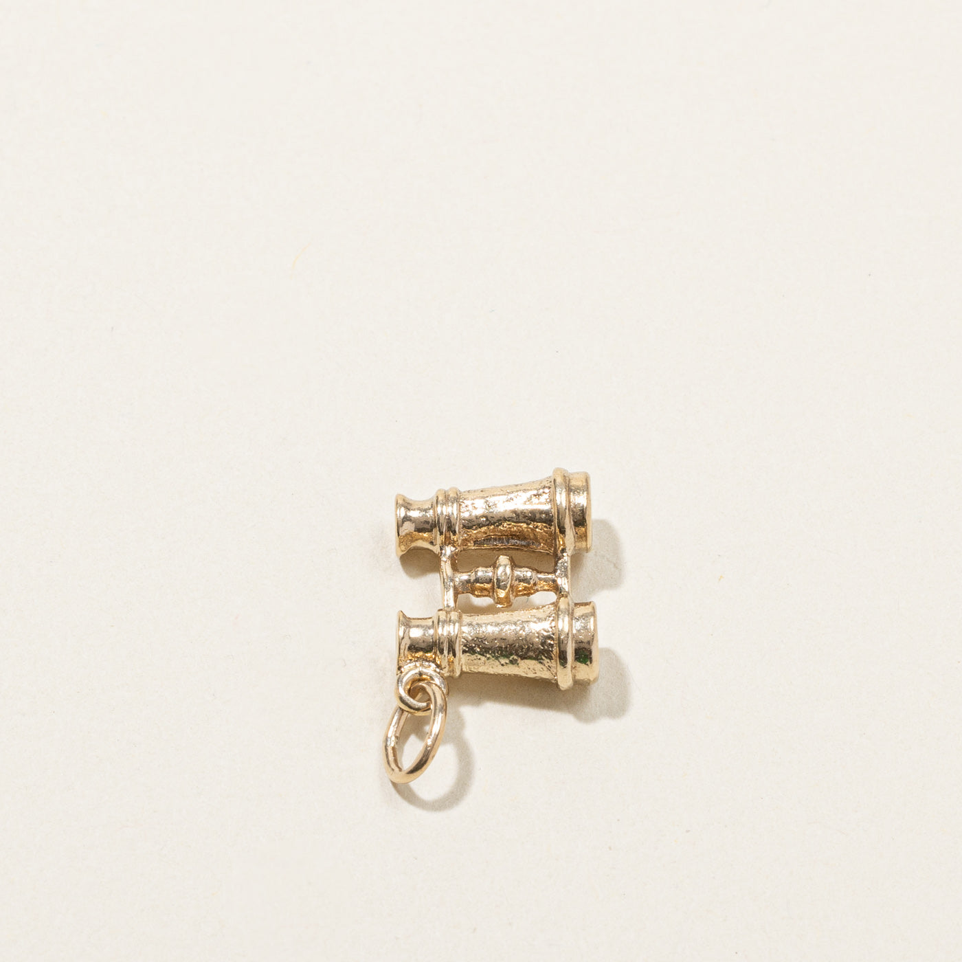 Gold Binoculars Charm