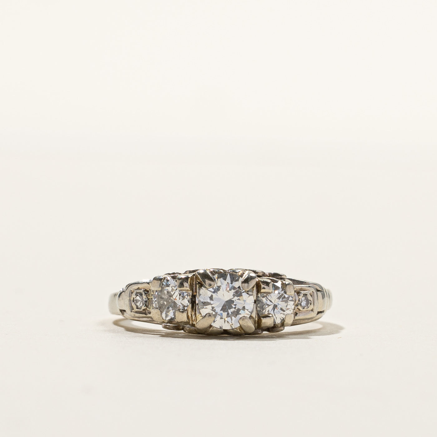 Vintage Diamond Ring | 0.66ctw | SZ 5 |