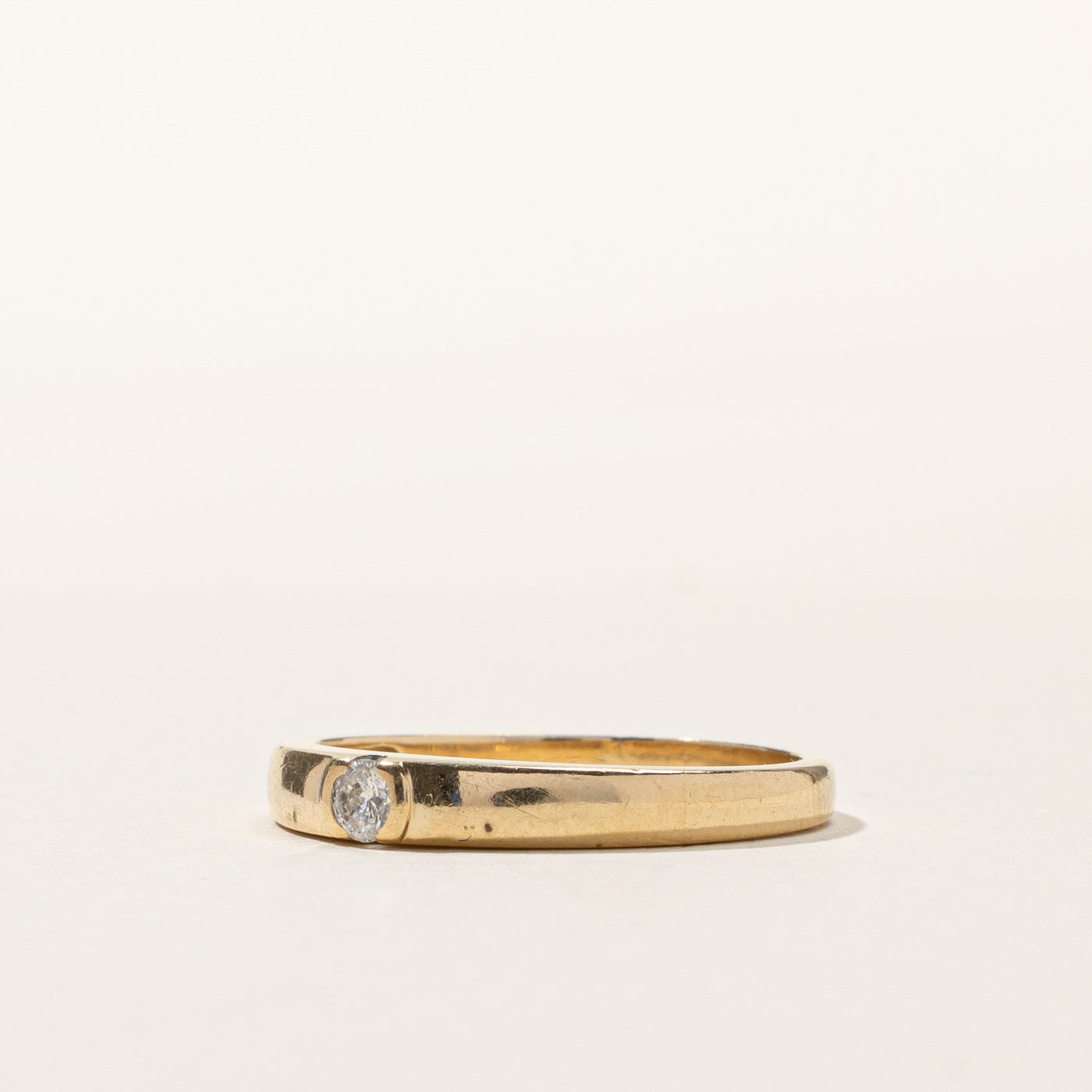 Tension Set Diamond Band | 0.07ct | SZ 6 |