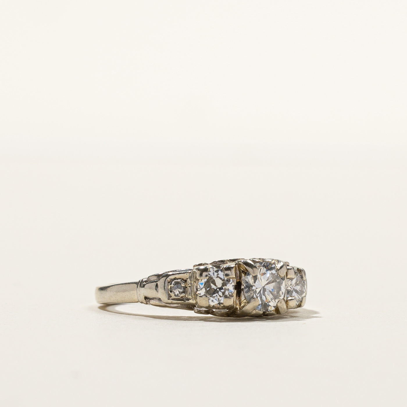 Vintage Diamond Ring | 0.66ctw | SZ 5 |