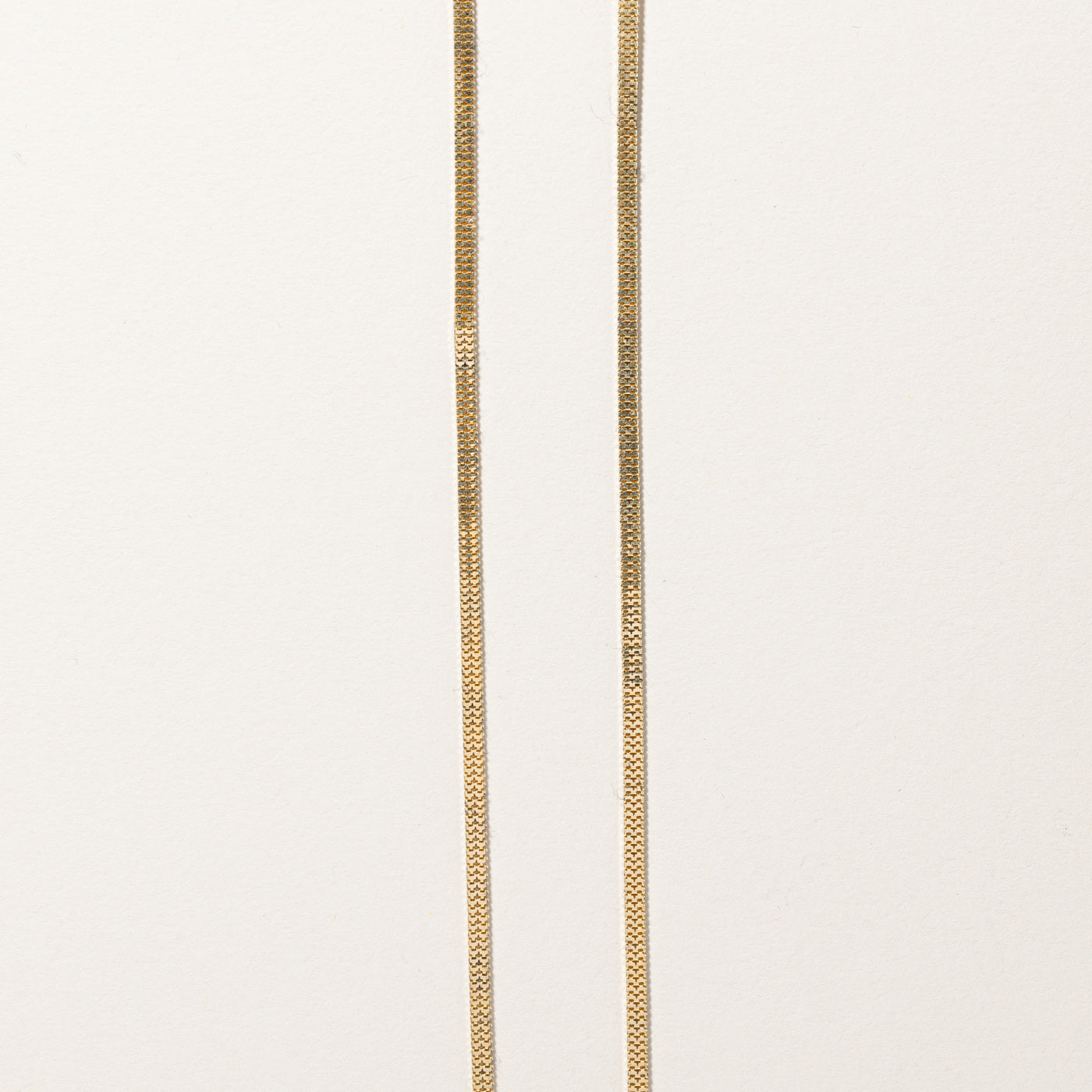 Gold Mesh Chain | 19"|