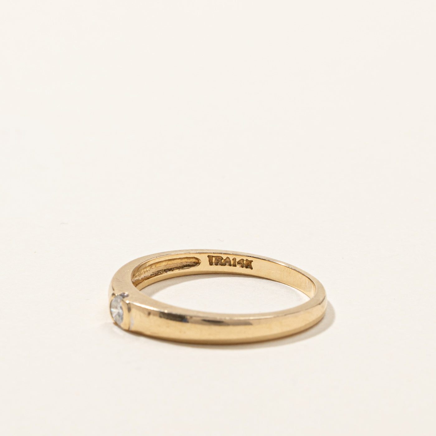 Tension Set Diamond Band | 0.07ct | SZ 6 |