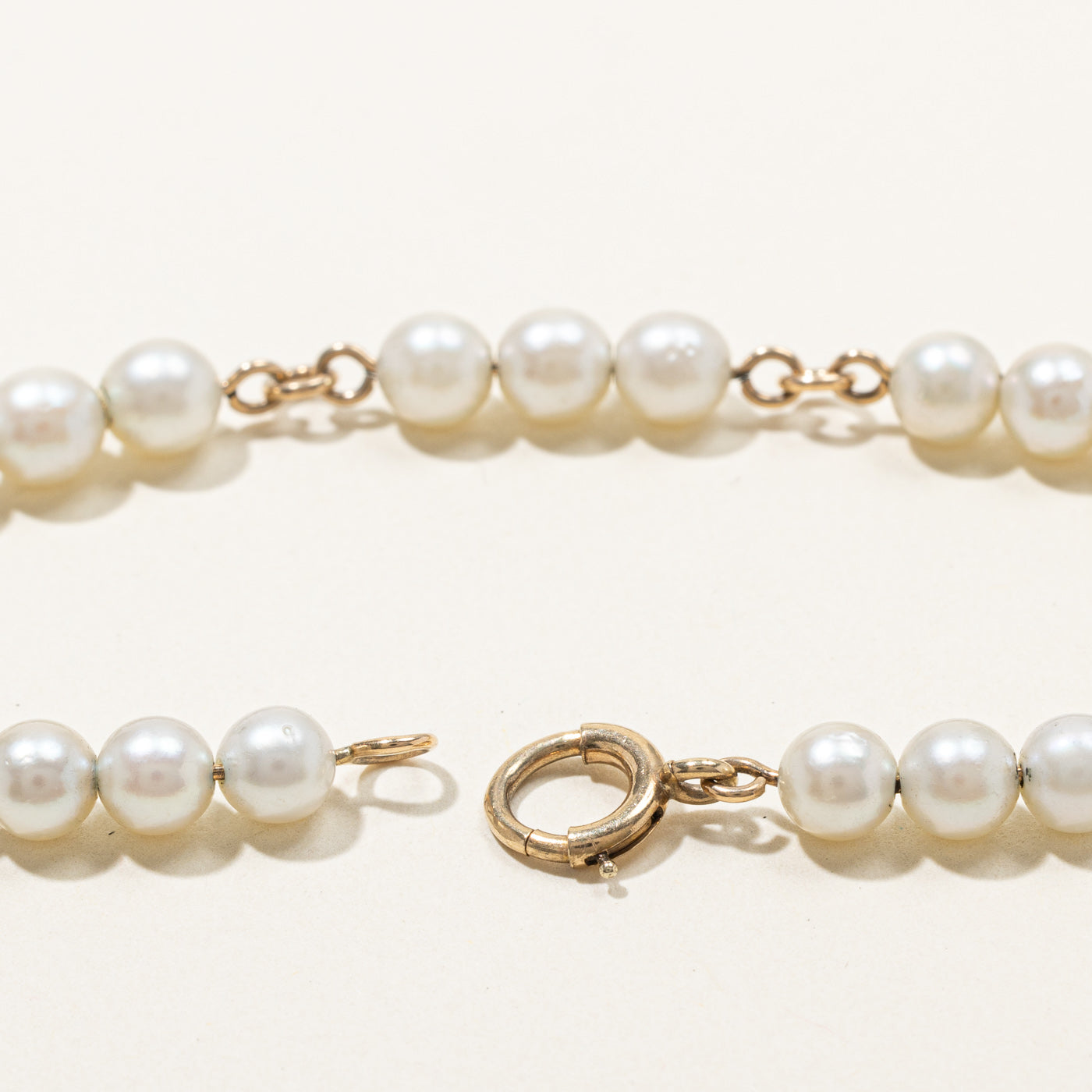 Pearl Chain Bracelet | 7"|