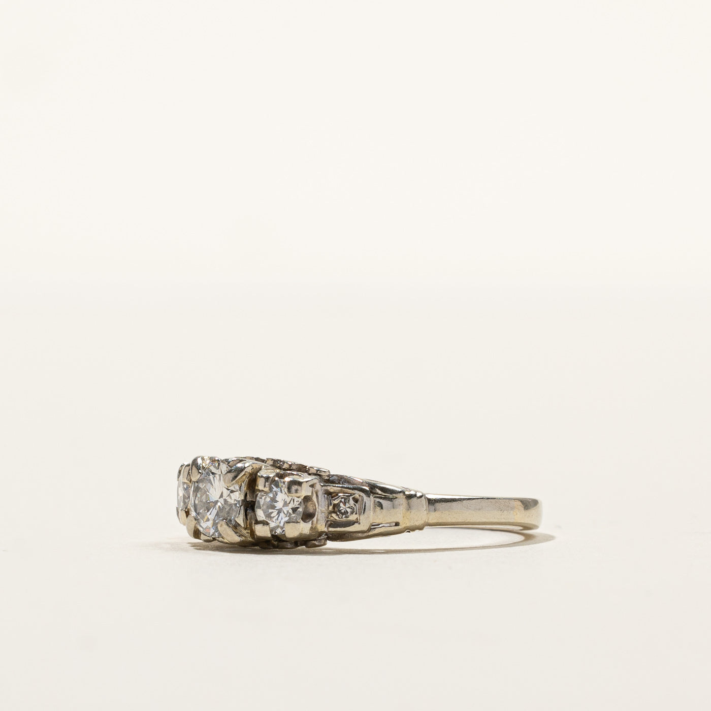 Vintage Diamond Ring | 0.66ctw | SZ 5 |