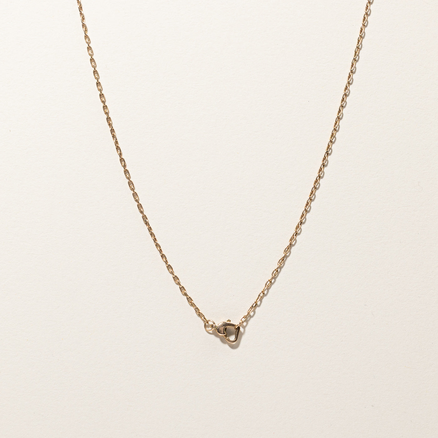 Filigree Synthetic Ruby Necklace | 0.07ctw | 15"|