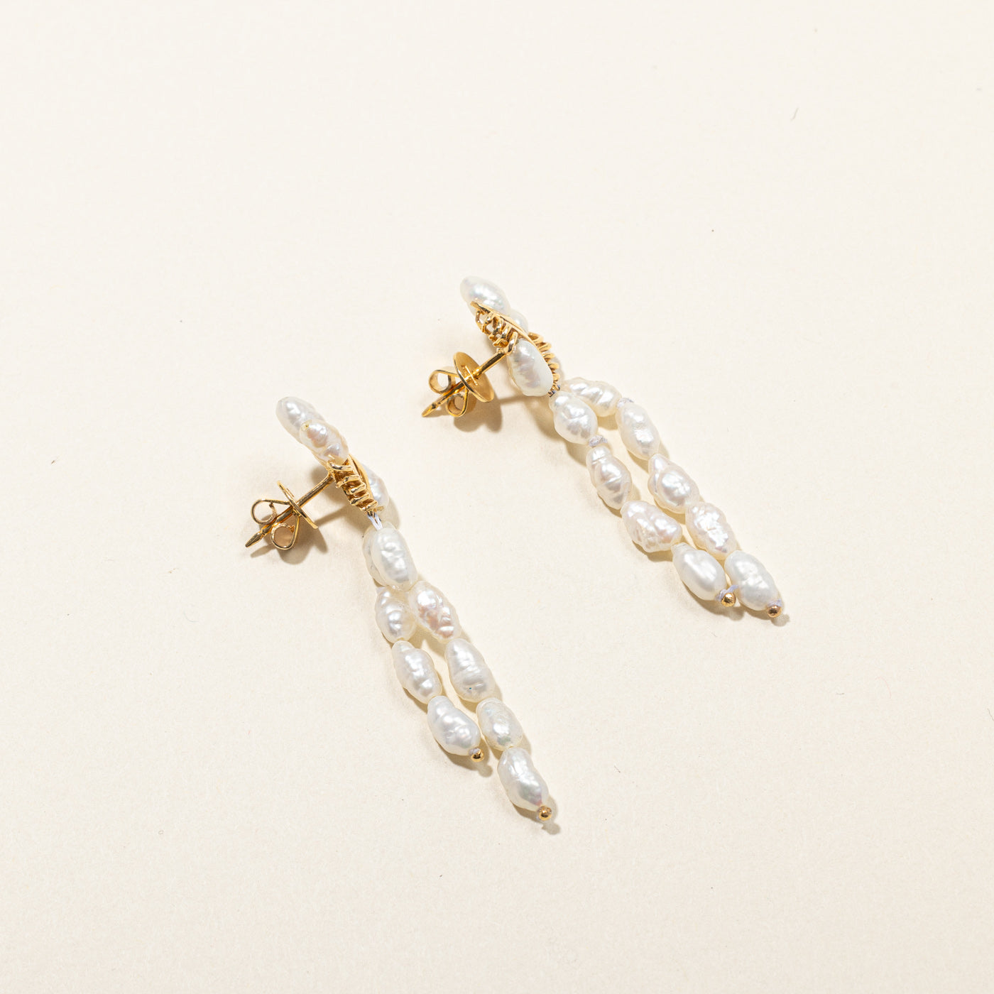 Baroque Pearl Drop Earrings