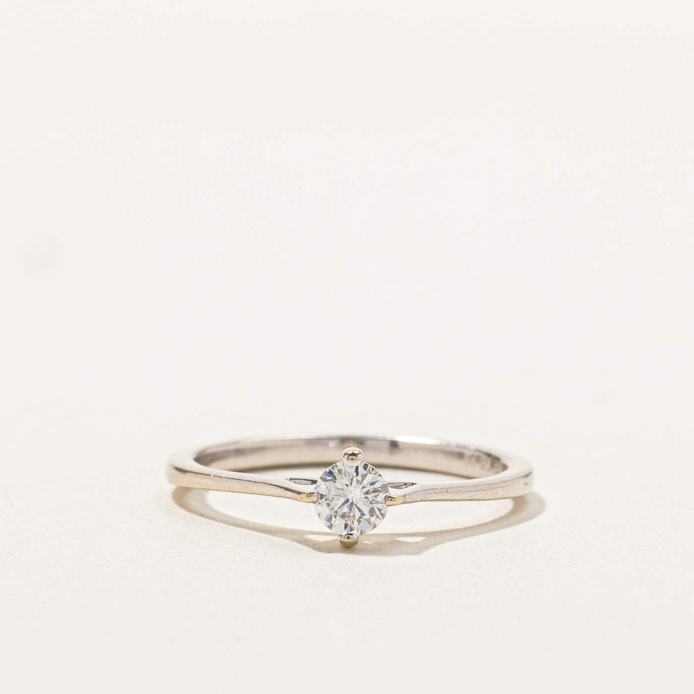 Solitaire Diamond Ring | 0.21ct | SZ 6.5 |