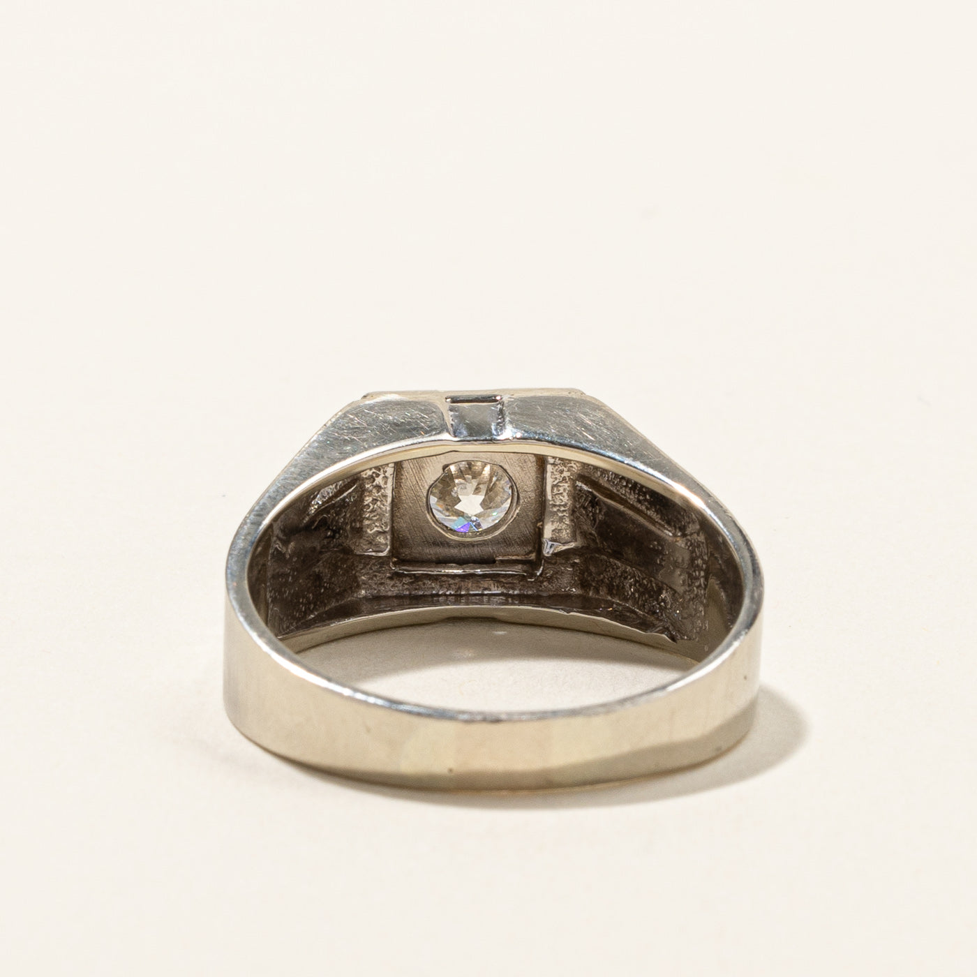 Solitaire Diamond Ring | 1.00ct I2 I/J | SZ 11.5 |