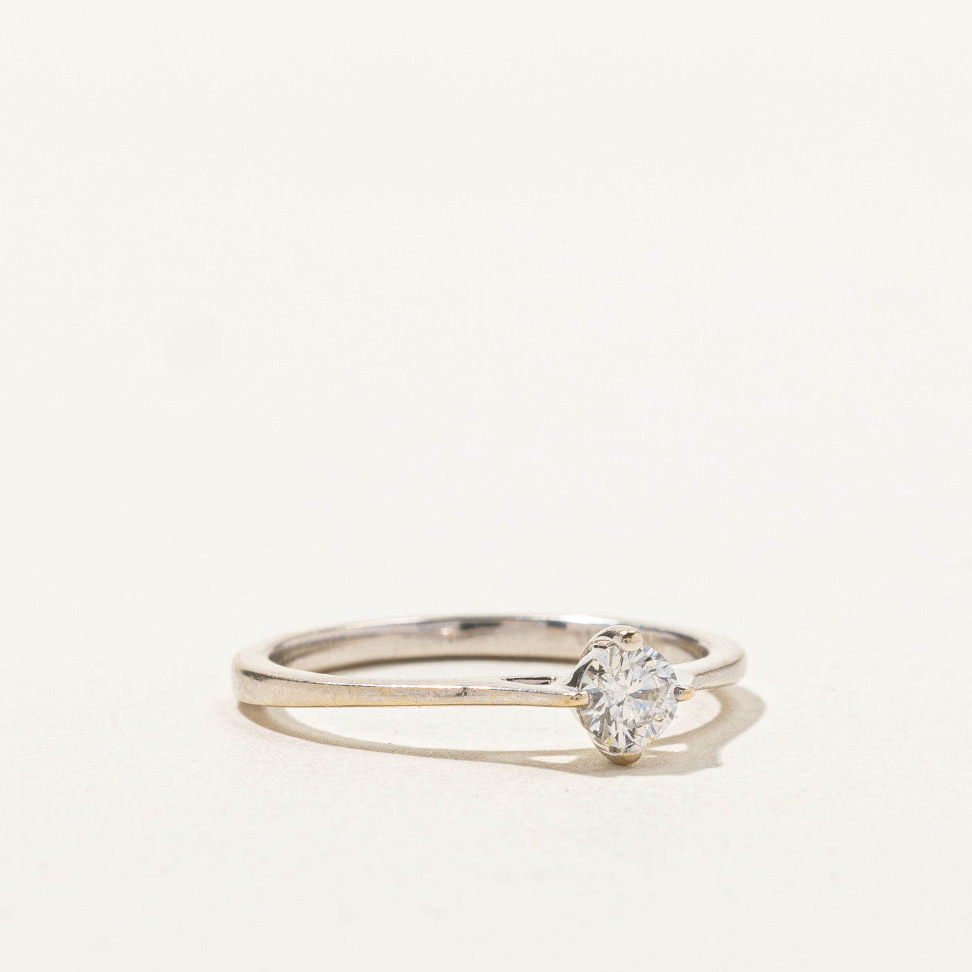 Solitaire Diamond Ring | 0.21ct | SZ 6.5 |