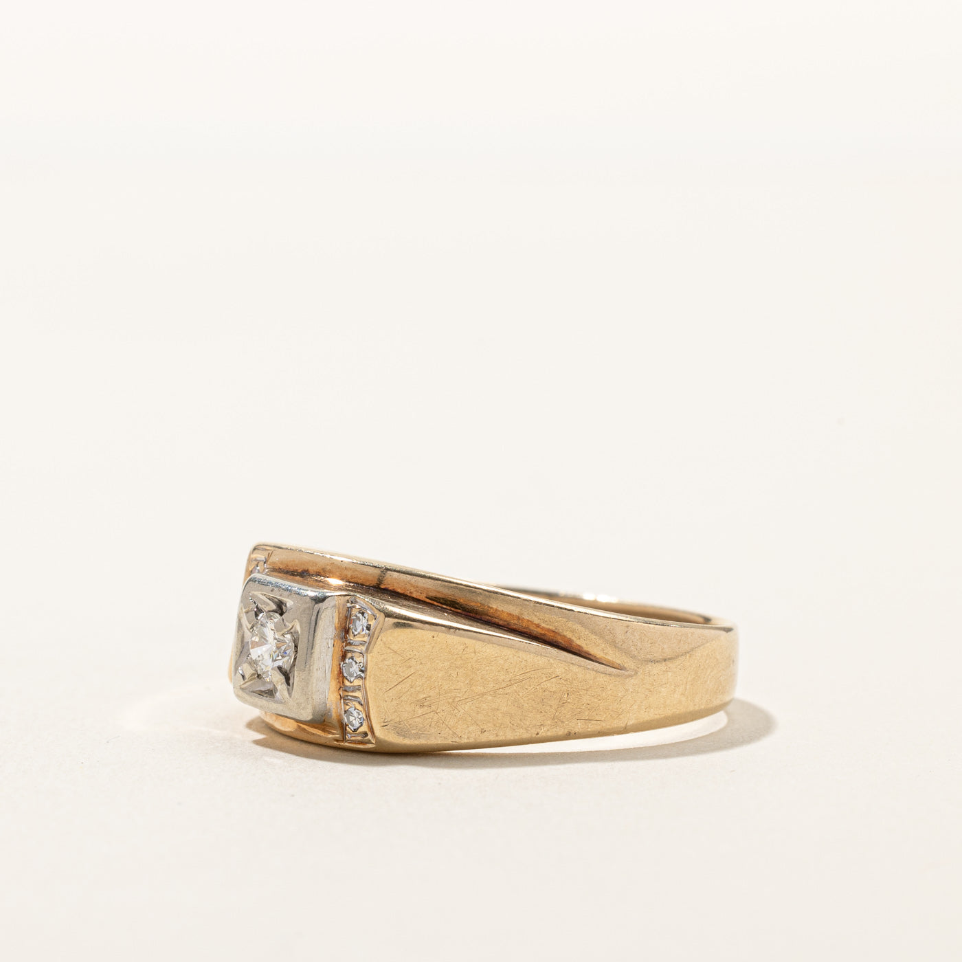 Claw Set Diamond Ring | 0.24ctw | SZ 12.5 |