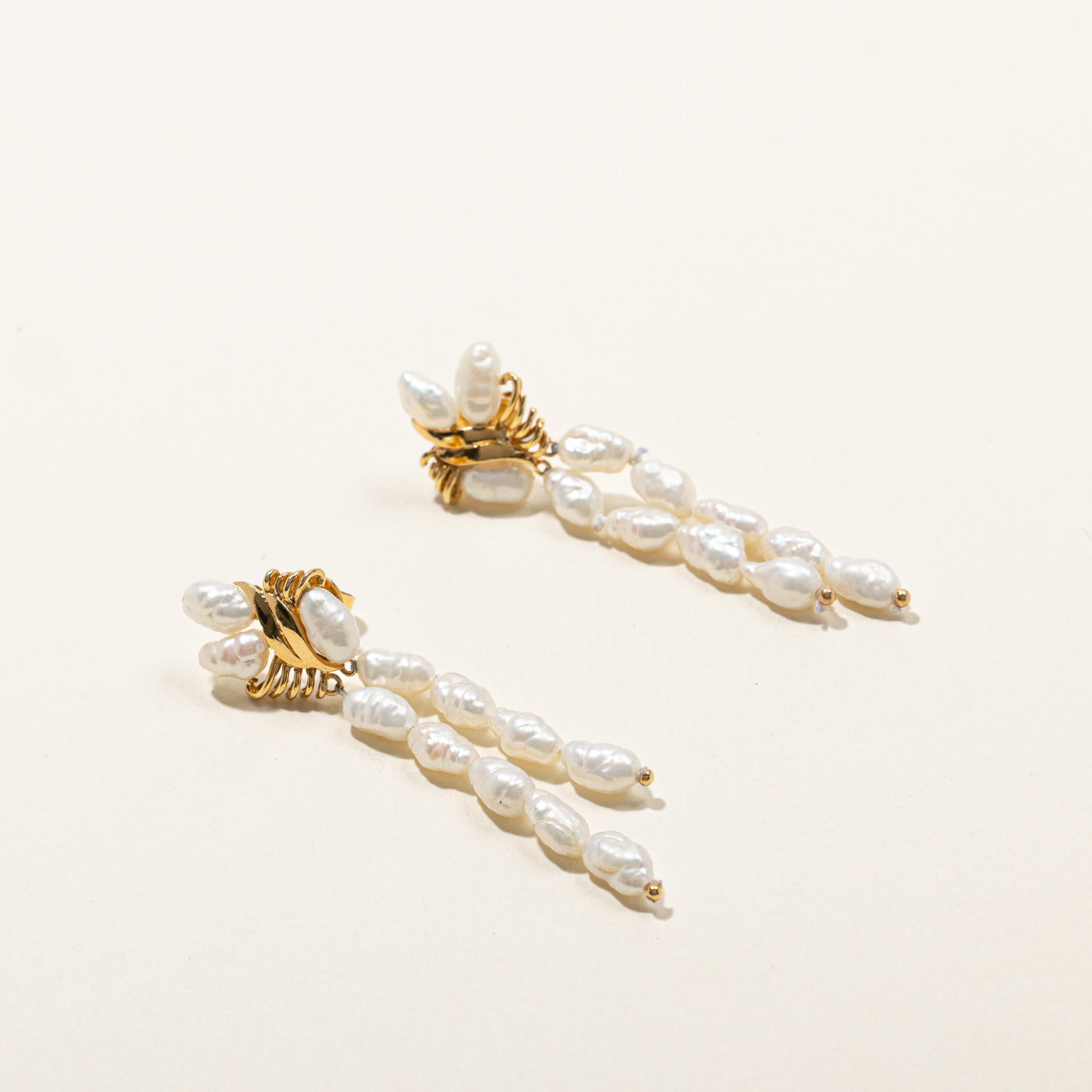 Baroque Pearl Drop Earrings