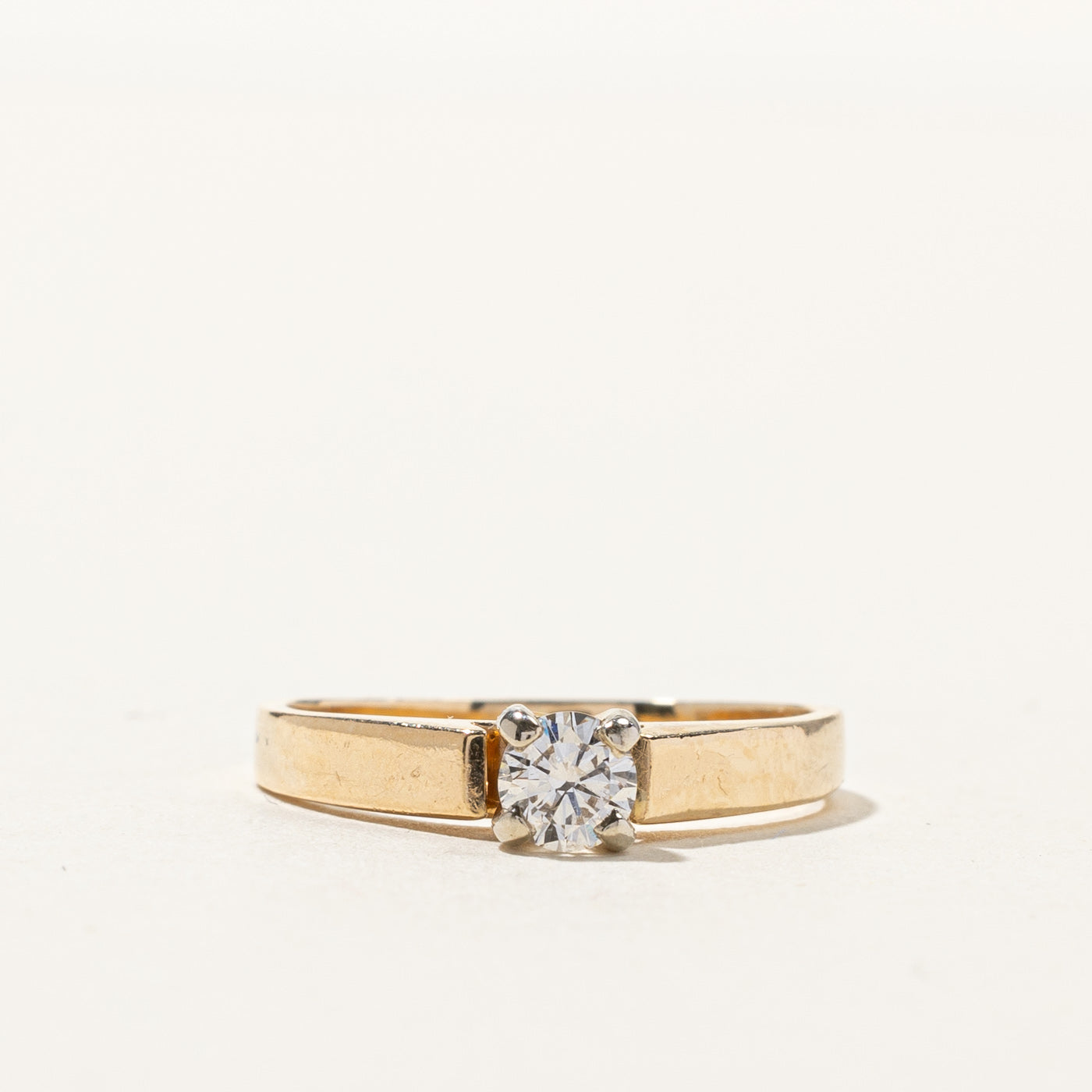 Solitaire Diamond Ring | 0.25ct | SZ 5.25 |