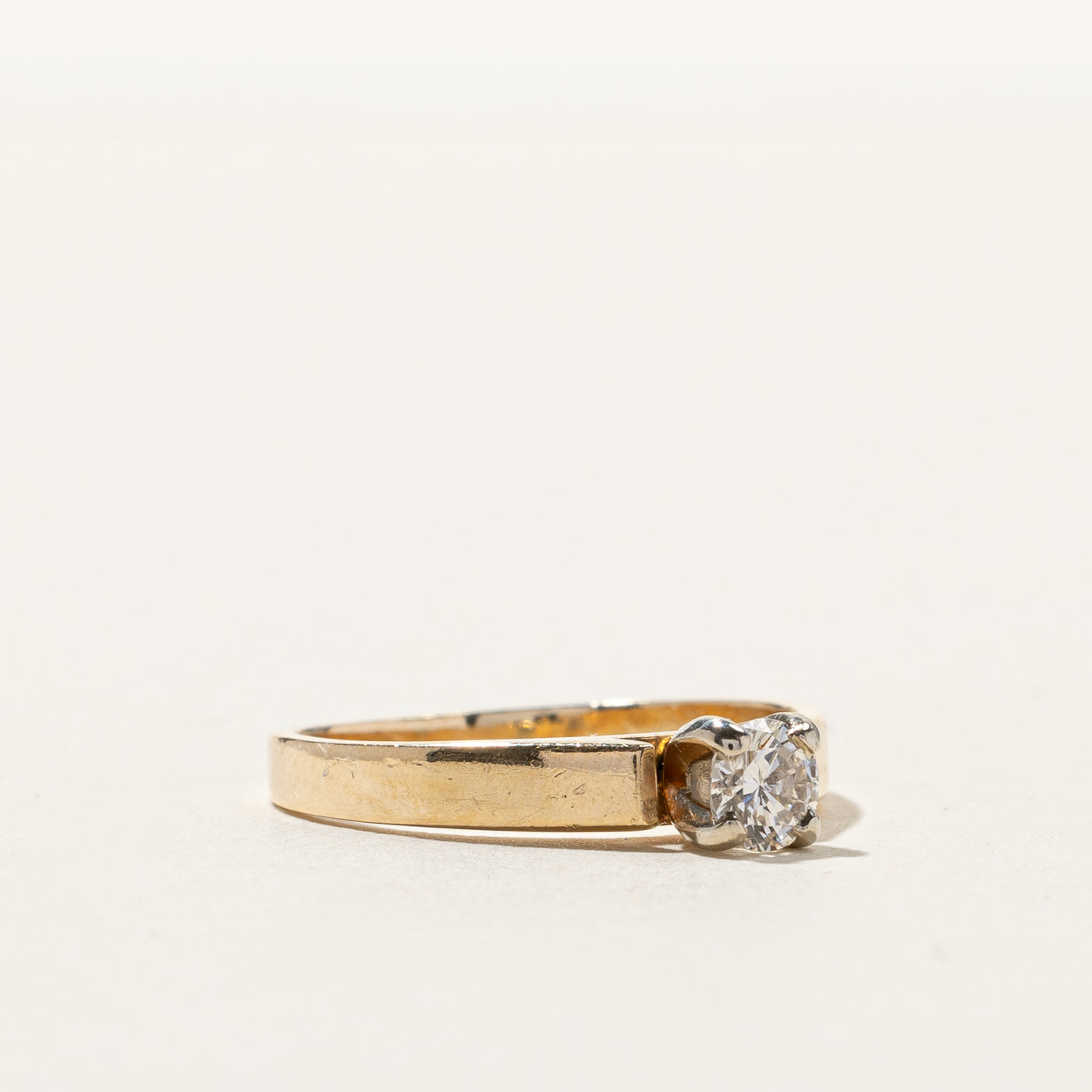 Solitaire Diamond Ring | 0.25ct | SZ 5.25 |