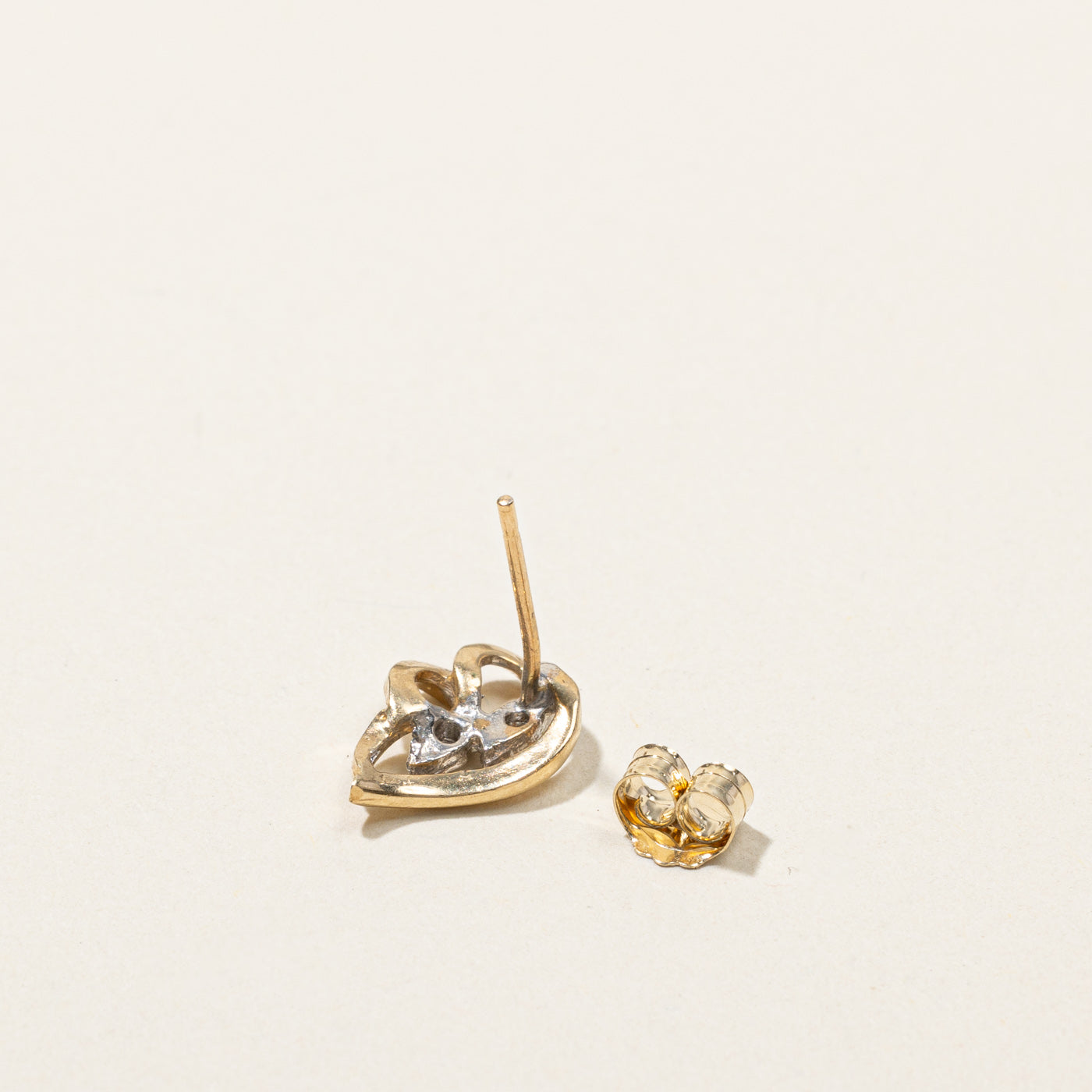 Diamond Textured Studs | 0.04ctw |