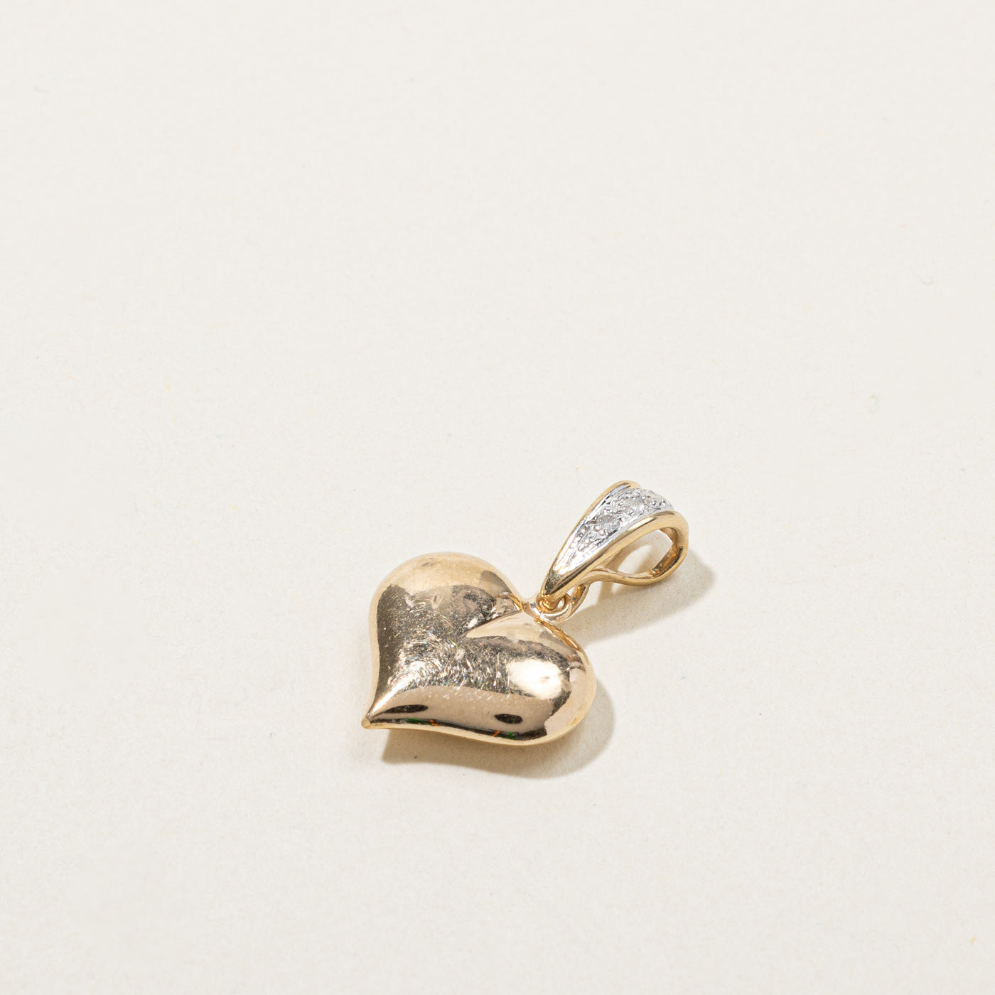 Diamond Heart Pendant | 0.03ctw |