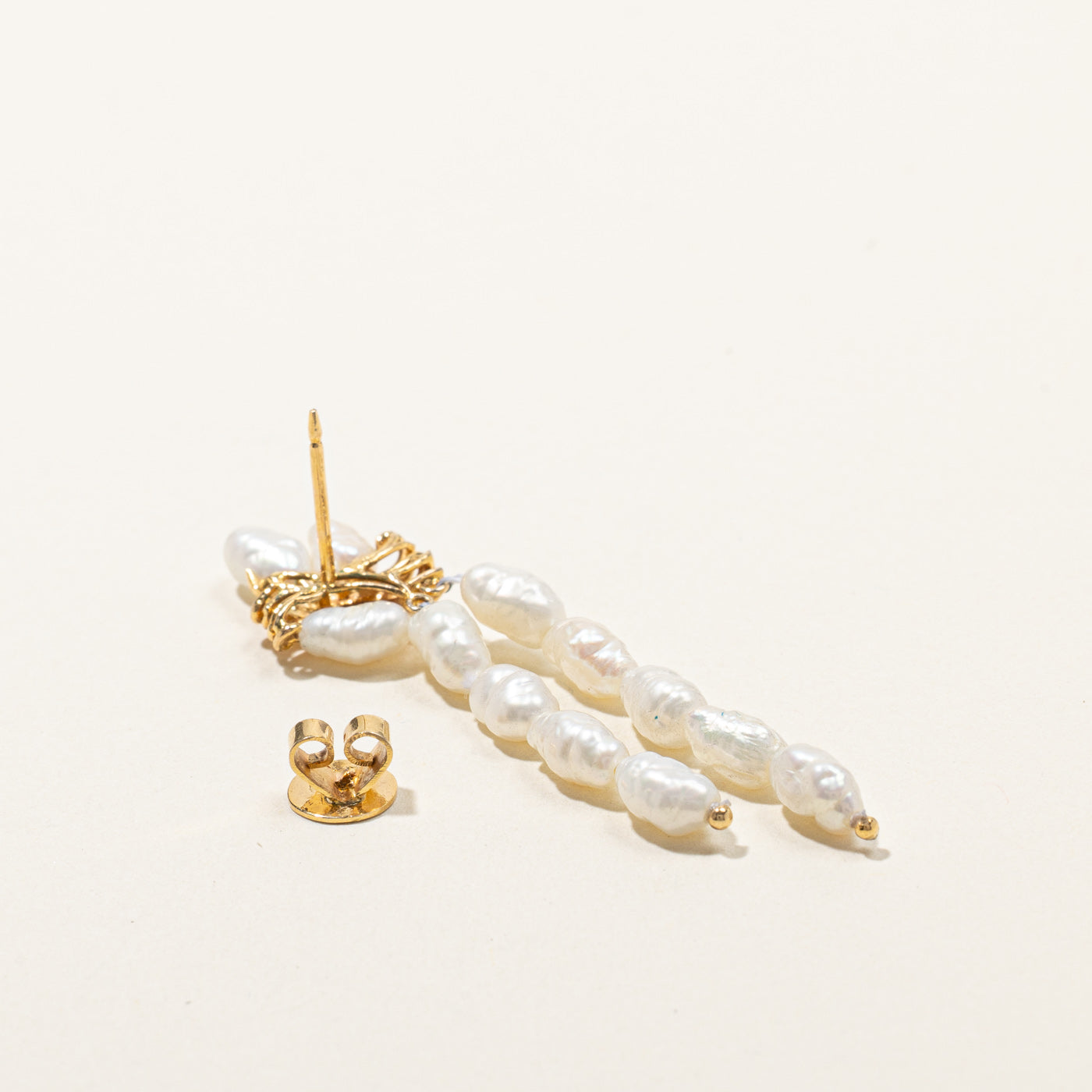 Baroque Pearl Drop Earrings