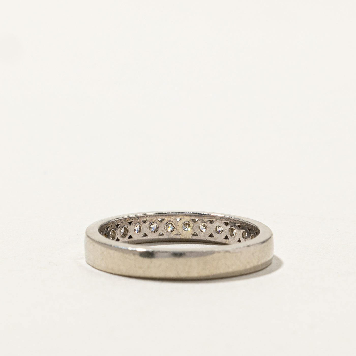 Channel Set Semi Eternity Diamond Band | 0.49ctw | SZ 6.5 |