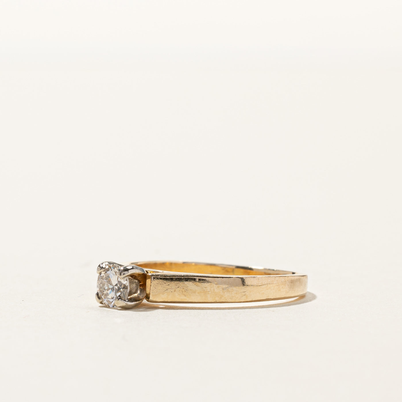 Solitaire Diamond Ring | 0.25ct | SZ 5.25 |