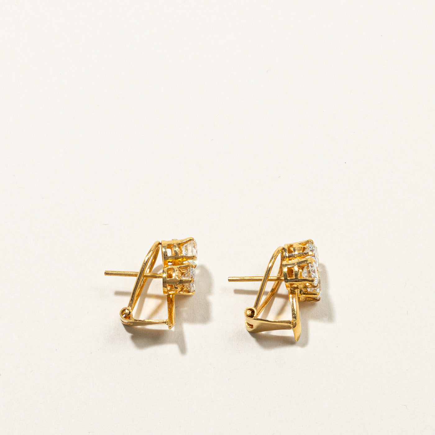 Three Stone Diamond Earrings | 2.80ctw |