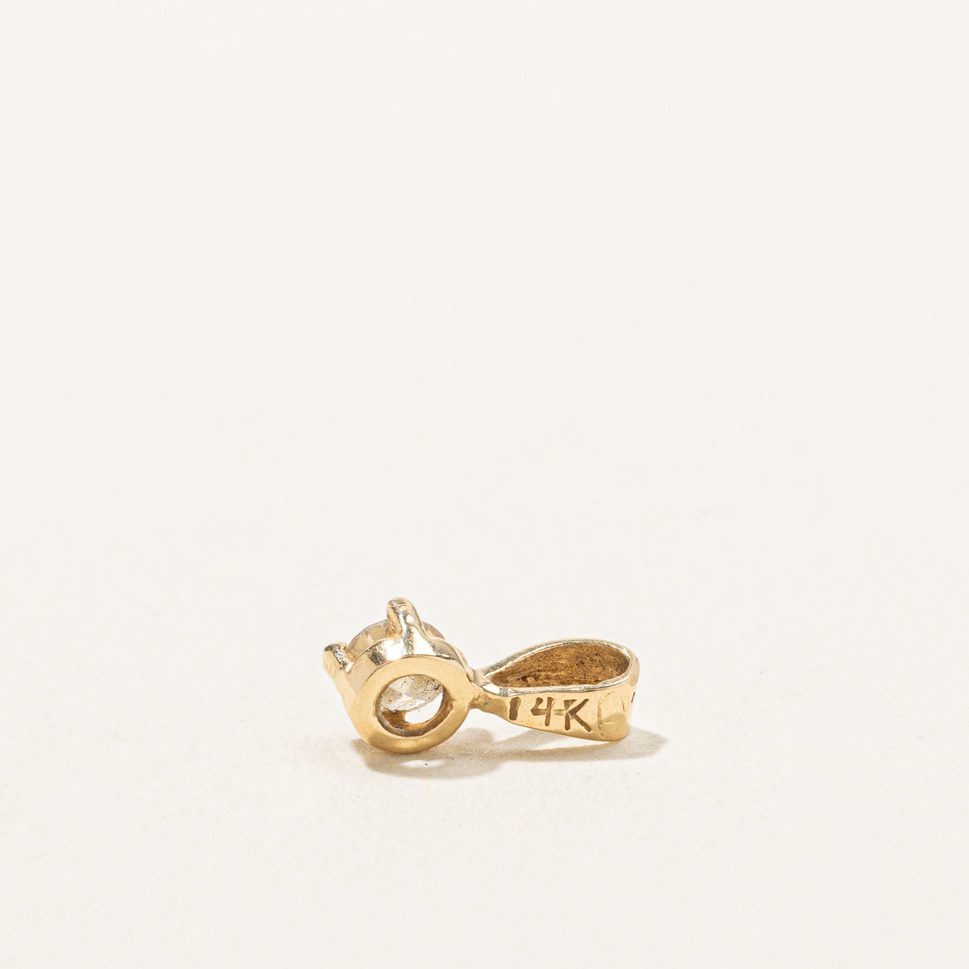 Pendentif Diamant Solitaire | 0,12 ct |