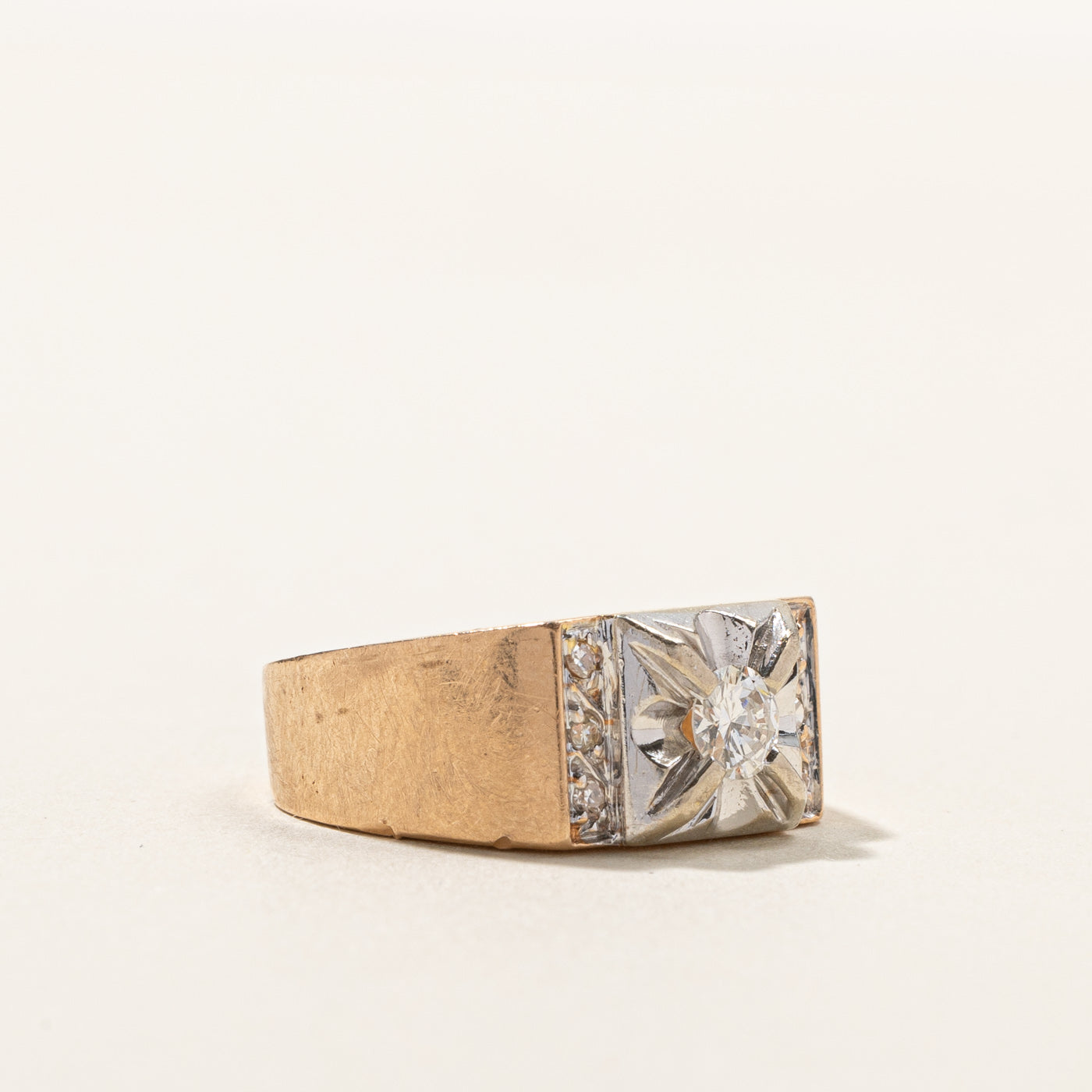 Claw Set Diamond Ring | 0.29ctw | SZ 4 |