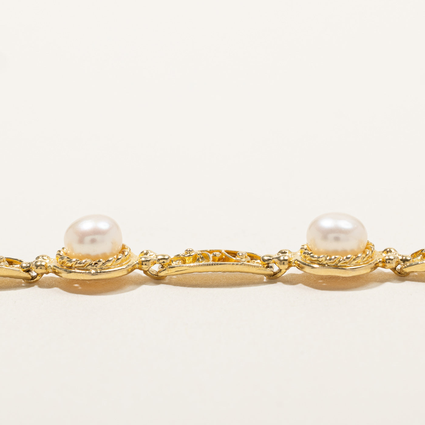 Pearl Chain Bracelet | 7.5"|